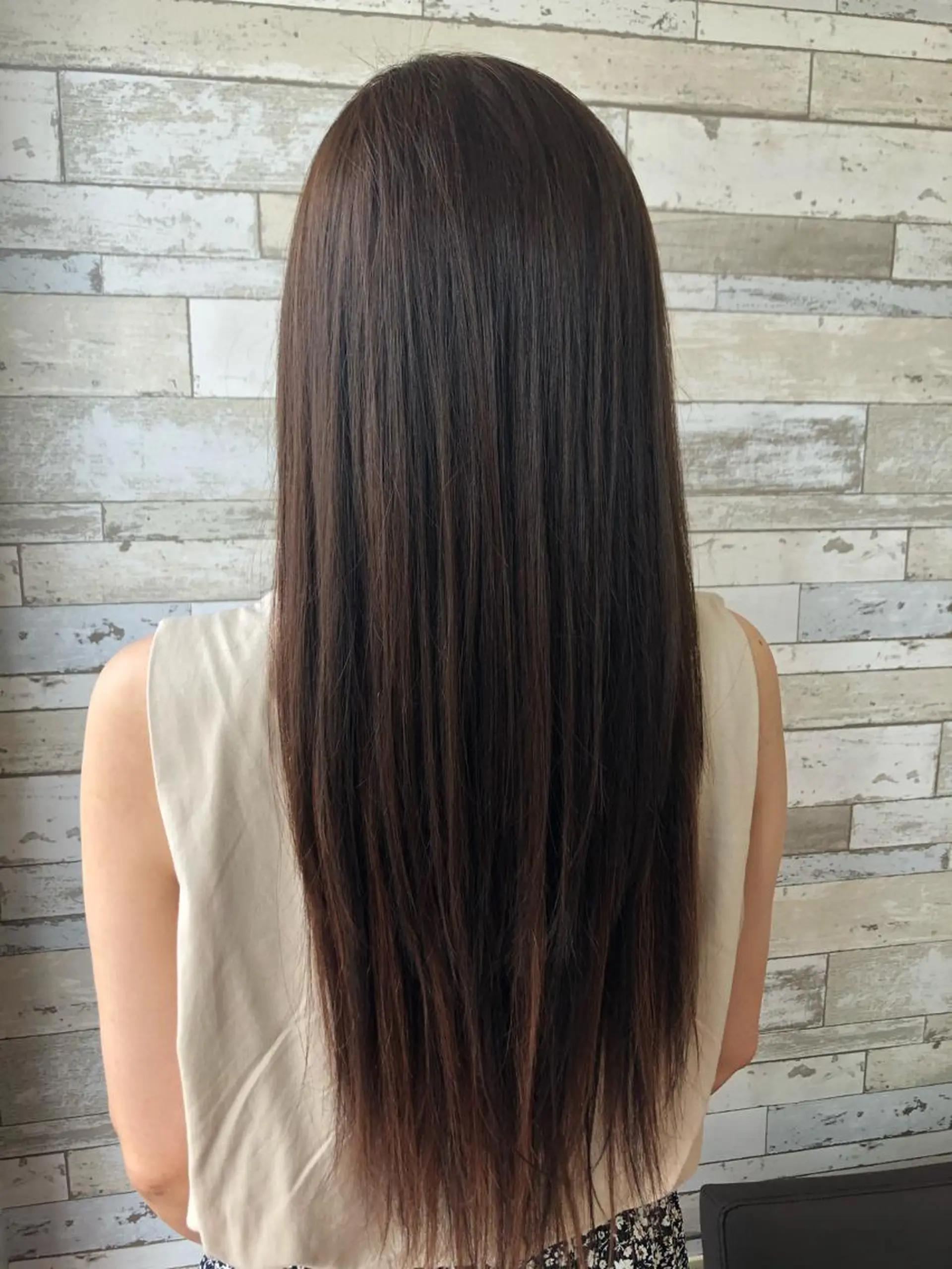 ロング B-W ⭐️REIKOのヘアスタイル