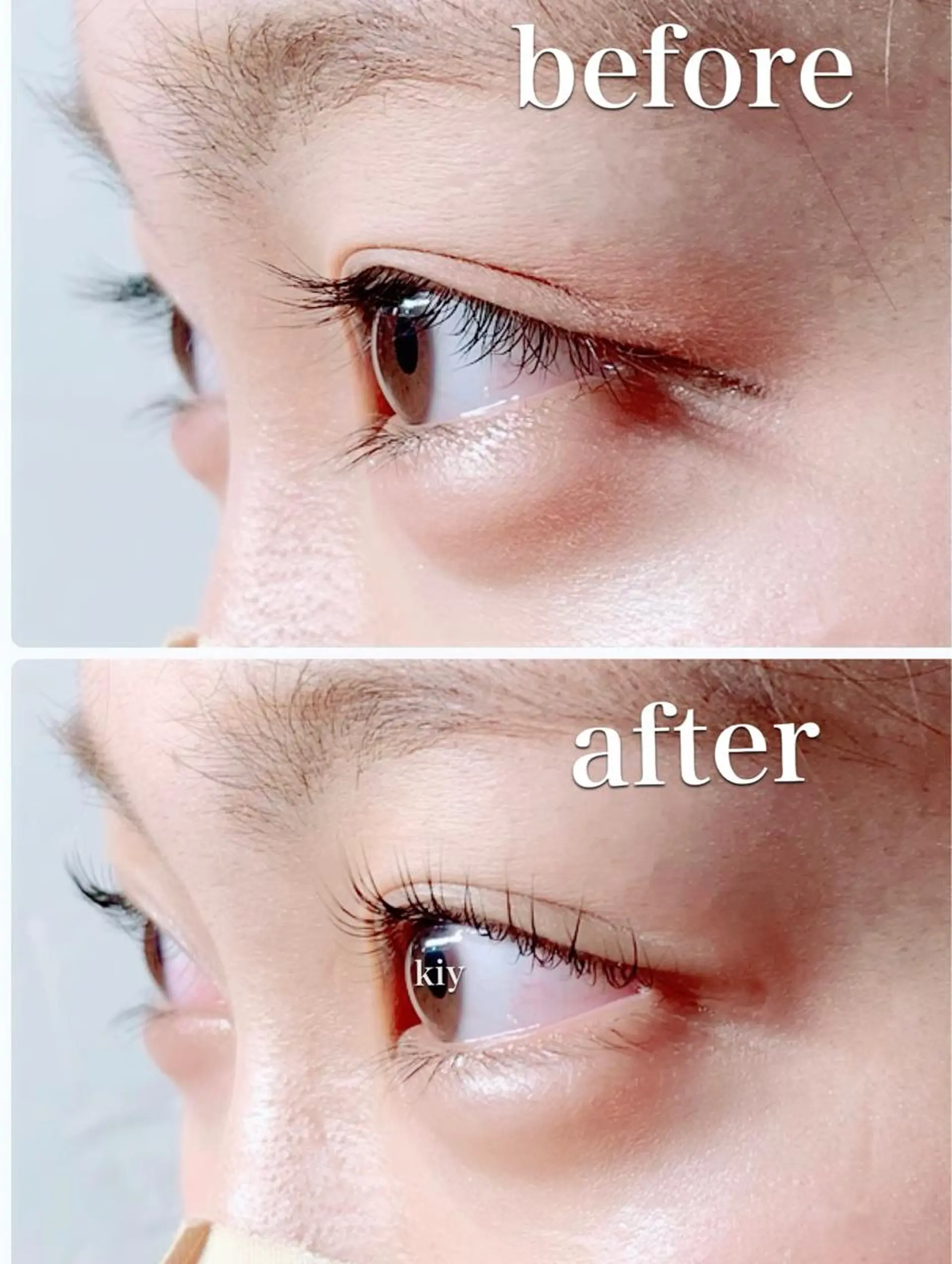 マツエク・マツパ パリジェンヌラッシュリフト マツパ kiy 中村のマツエク・マツパデザイン