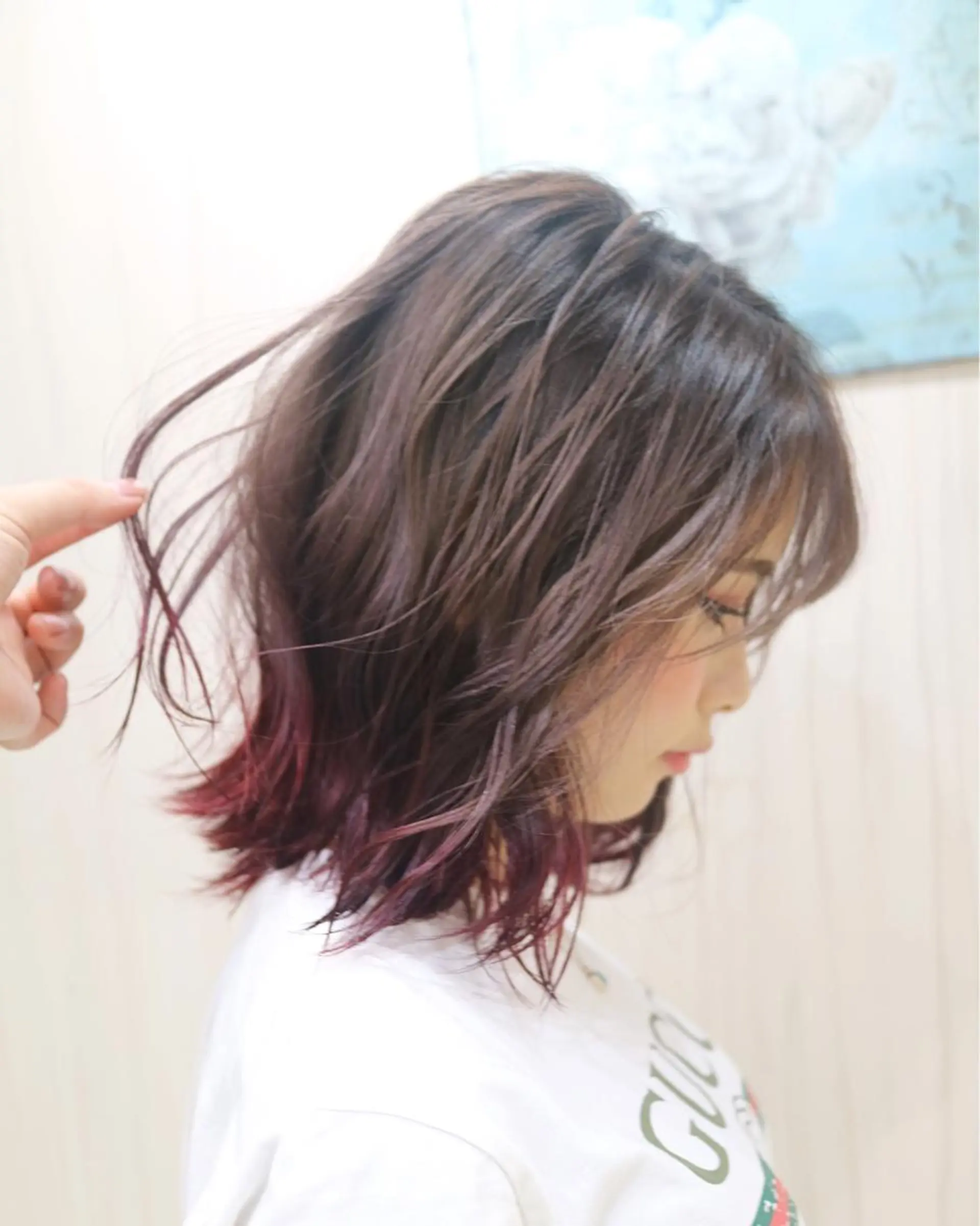 ショート 外ハネヘア Ciela船橋所属・小保方 一輝のヘアスタイル