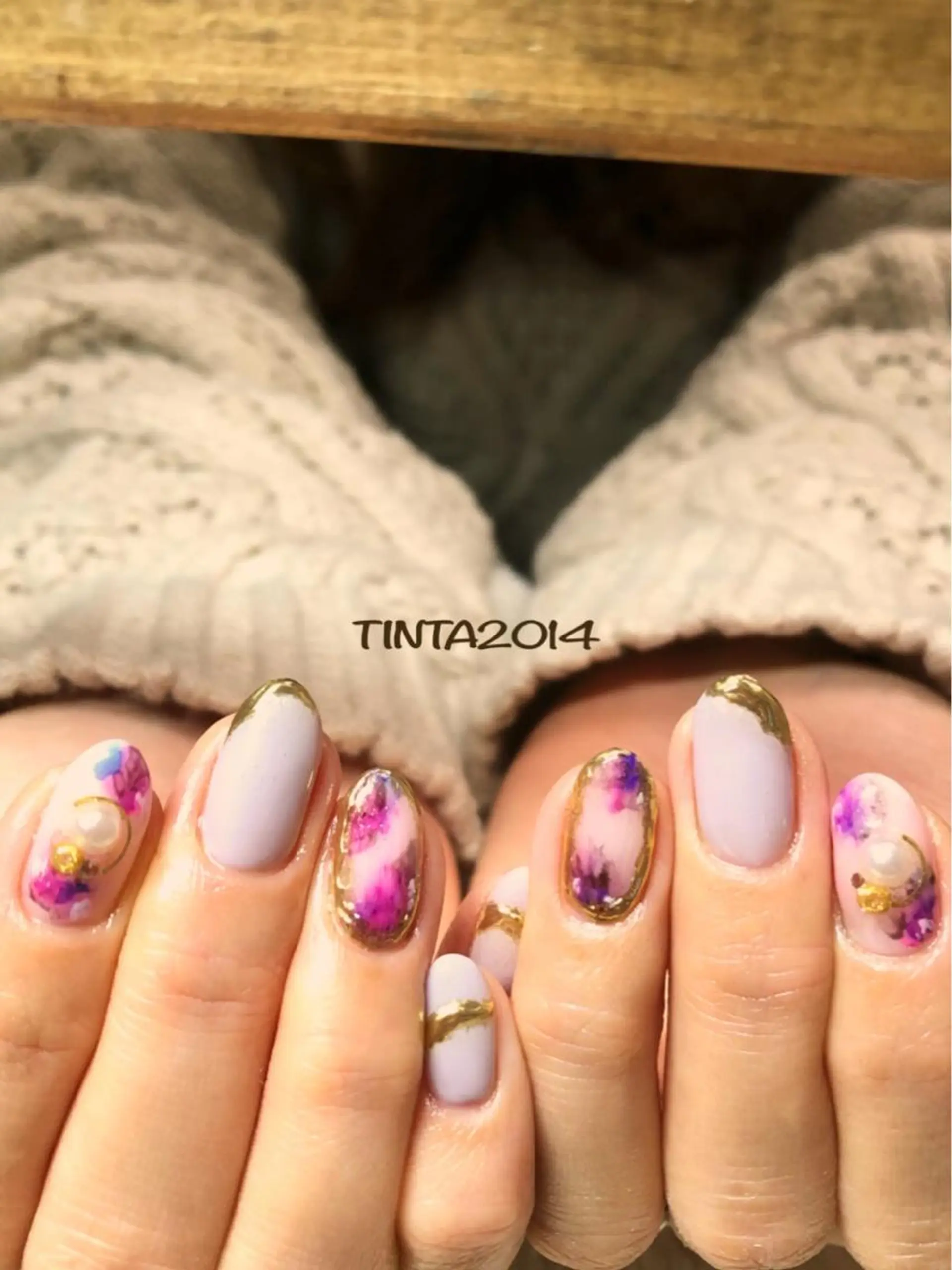 ネイル フラワーネイル 馬場 典子のネイルデザイン