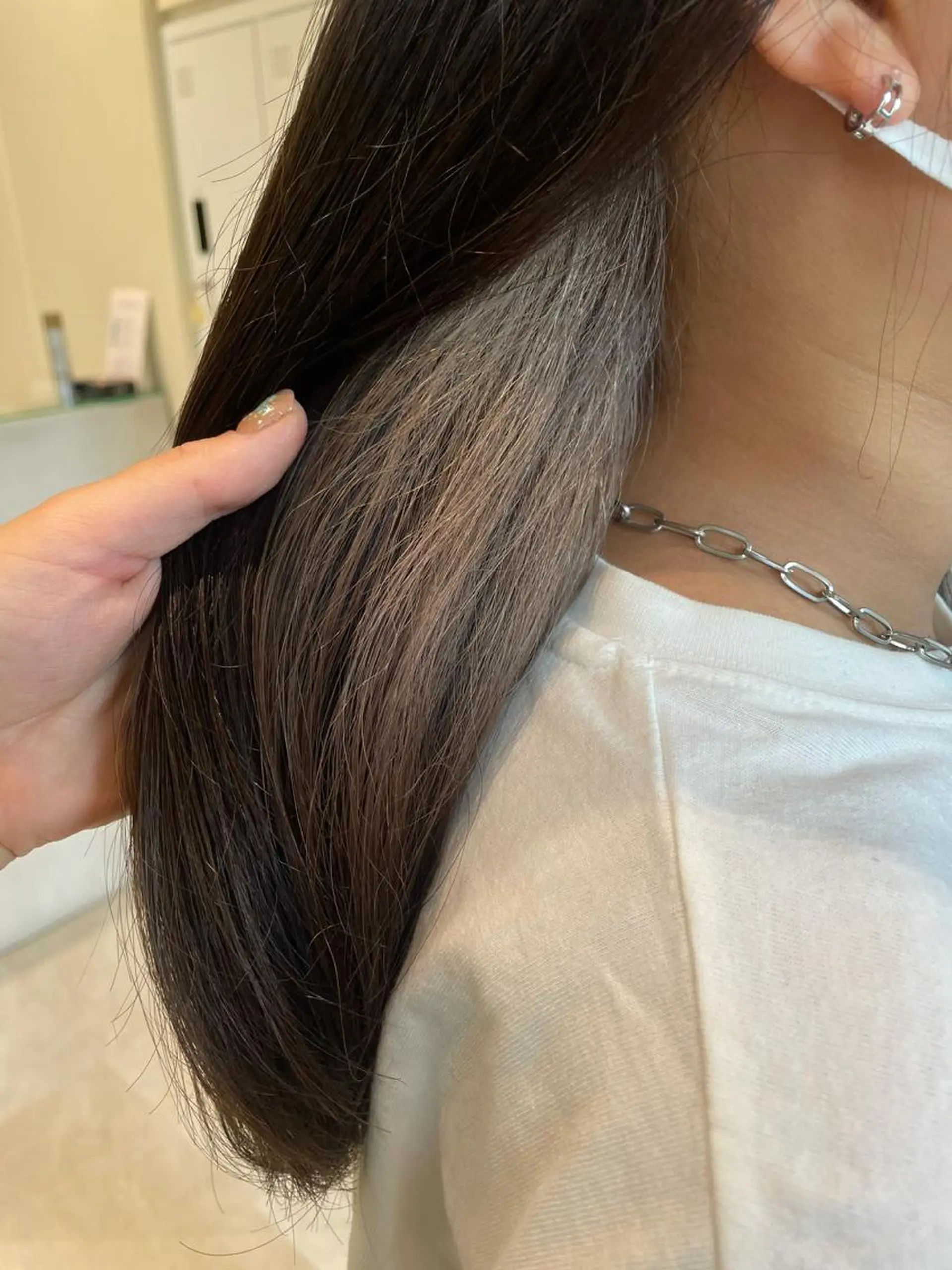 ロング カラー カット ヘアカラー ボブ/インナーカラー /眉毛/Miyuのヘアスタイル