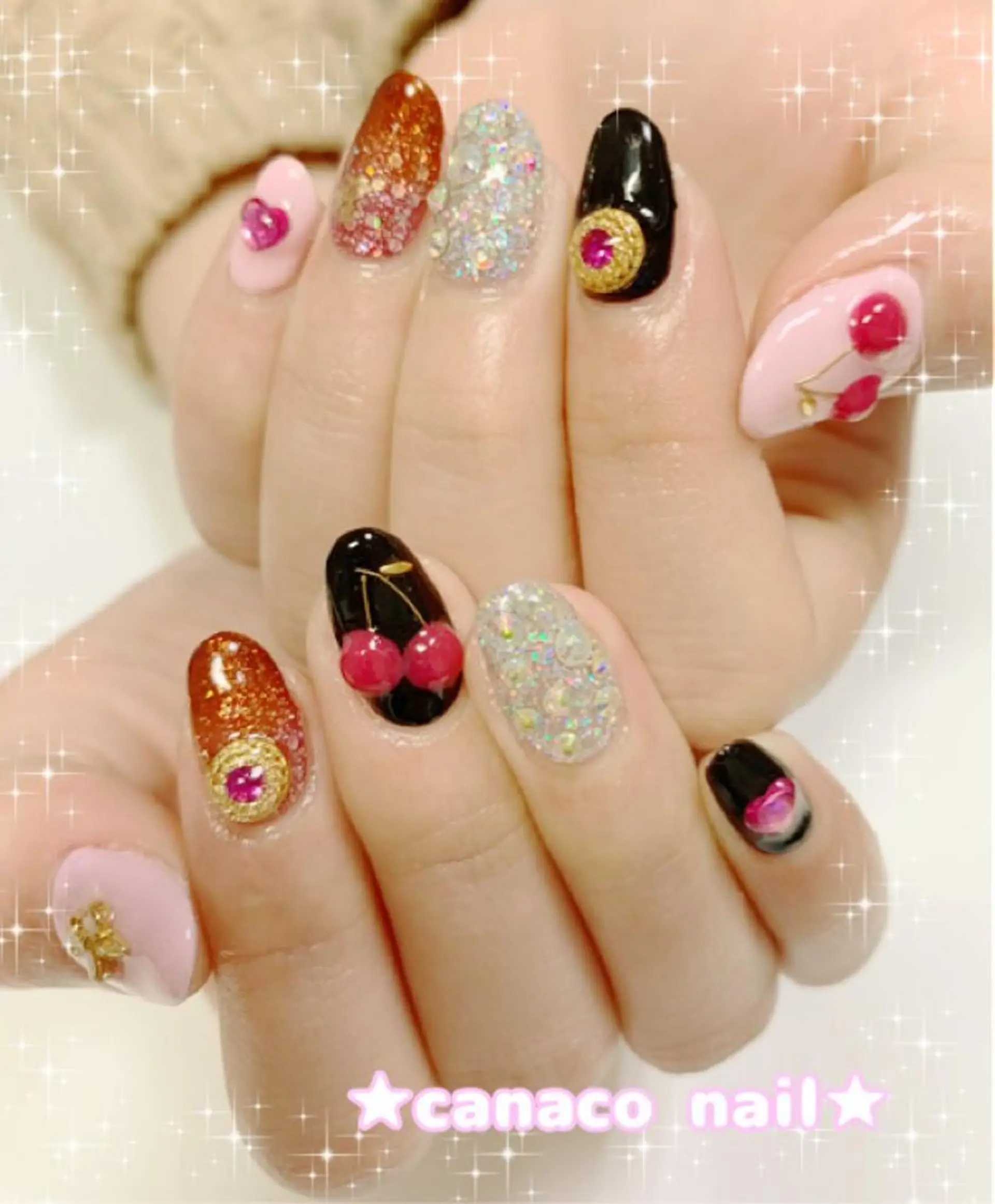 ネイル ベテランネイル cnc  nailのネイルデザイン