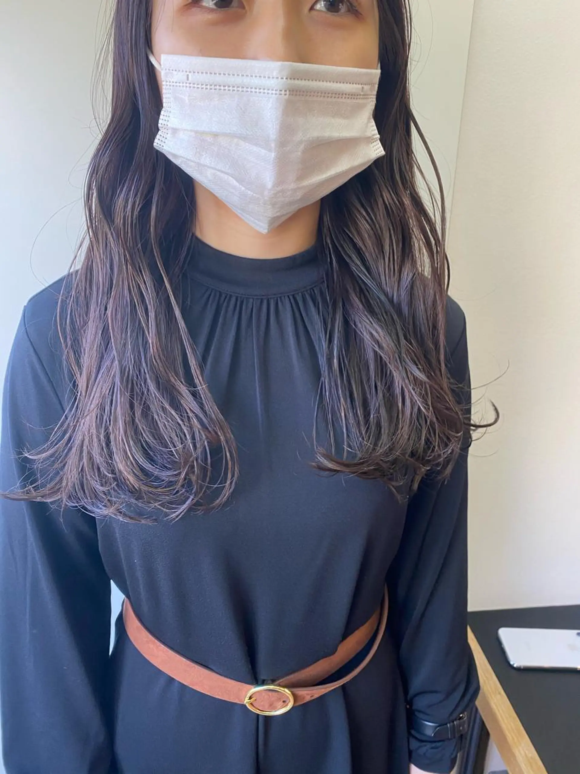 セミロング stylist トモヤのヘアスタイル