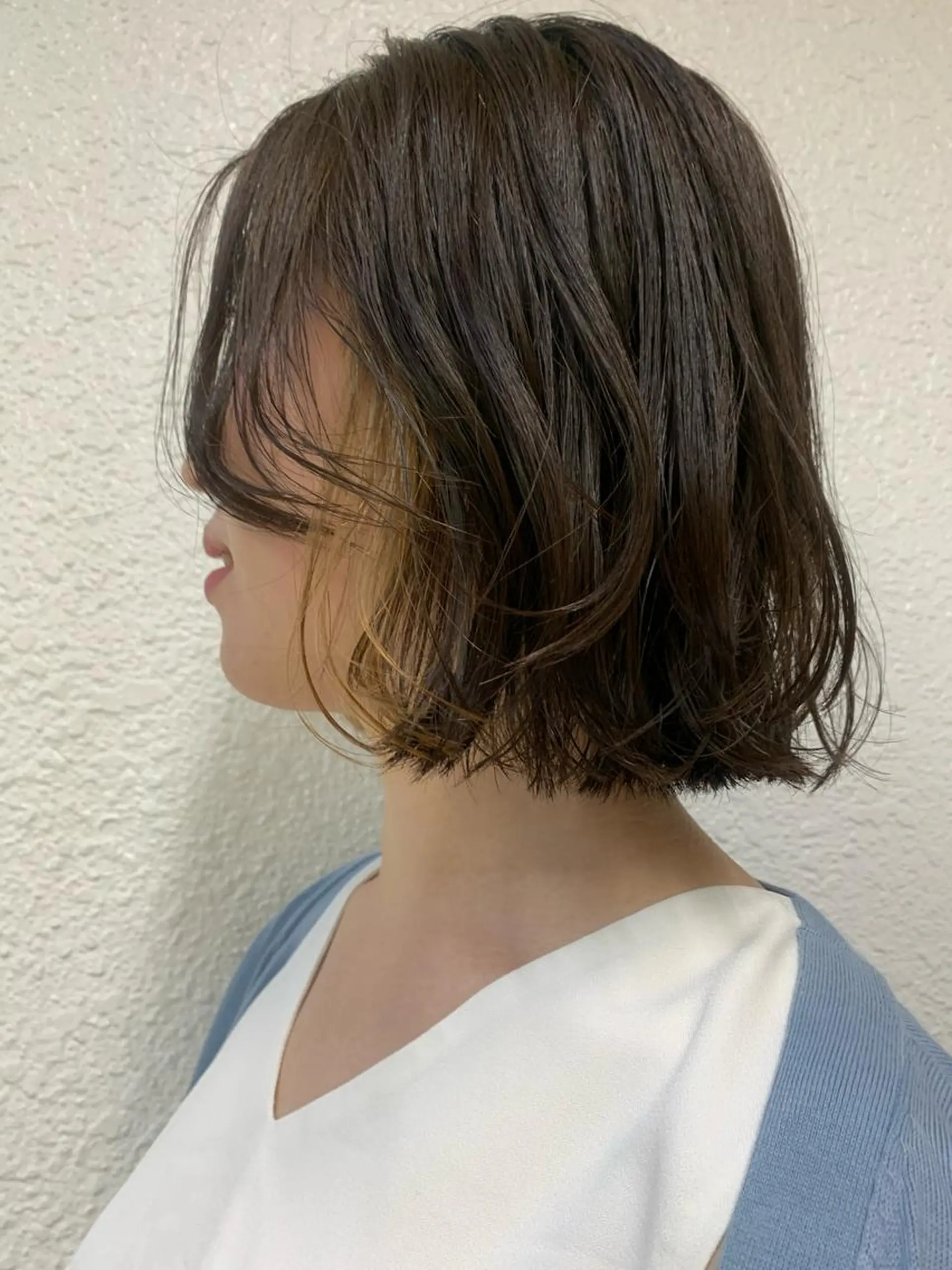 ショート ボブ 🧨ブリーチー×ボブ レイヤー💎じゅえるのヘアスタイル