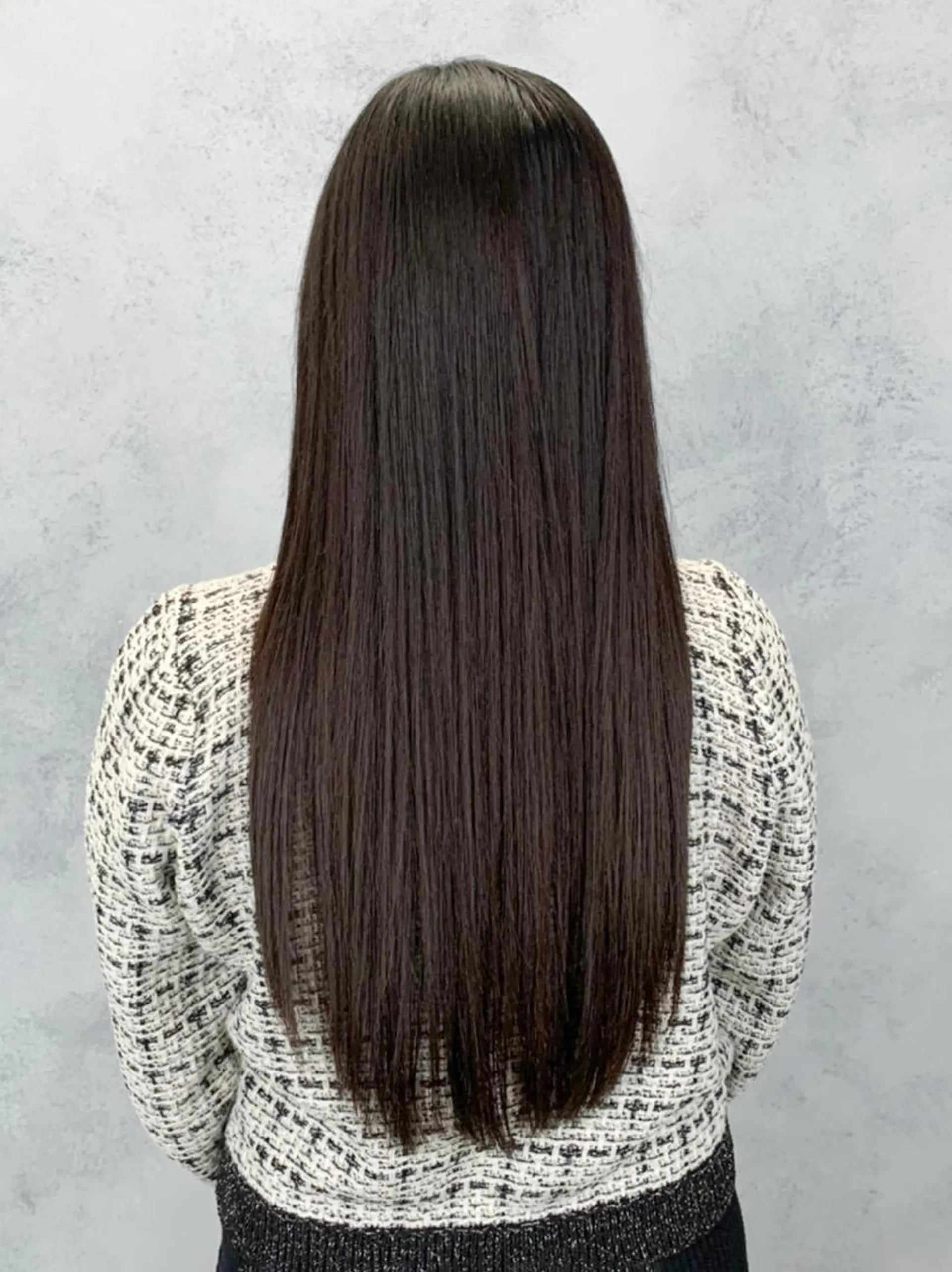 セミロング カラー 縮毛矯正 カット ヘアカラー トリートメント ITbyALBUM 八王子店のヘアスタイル