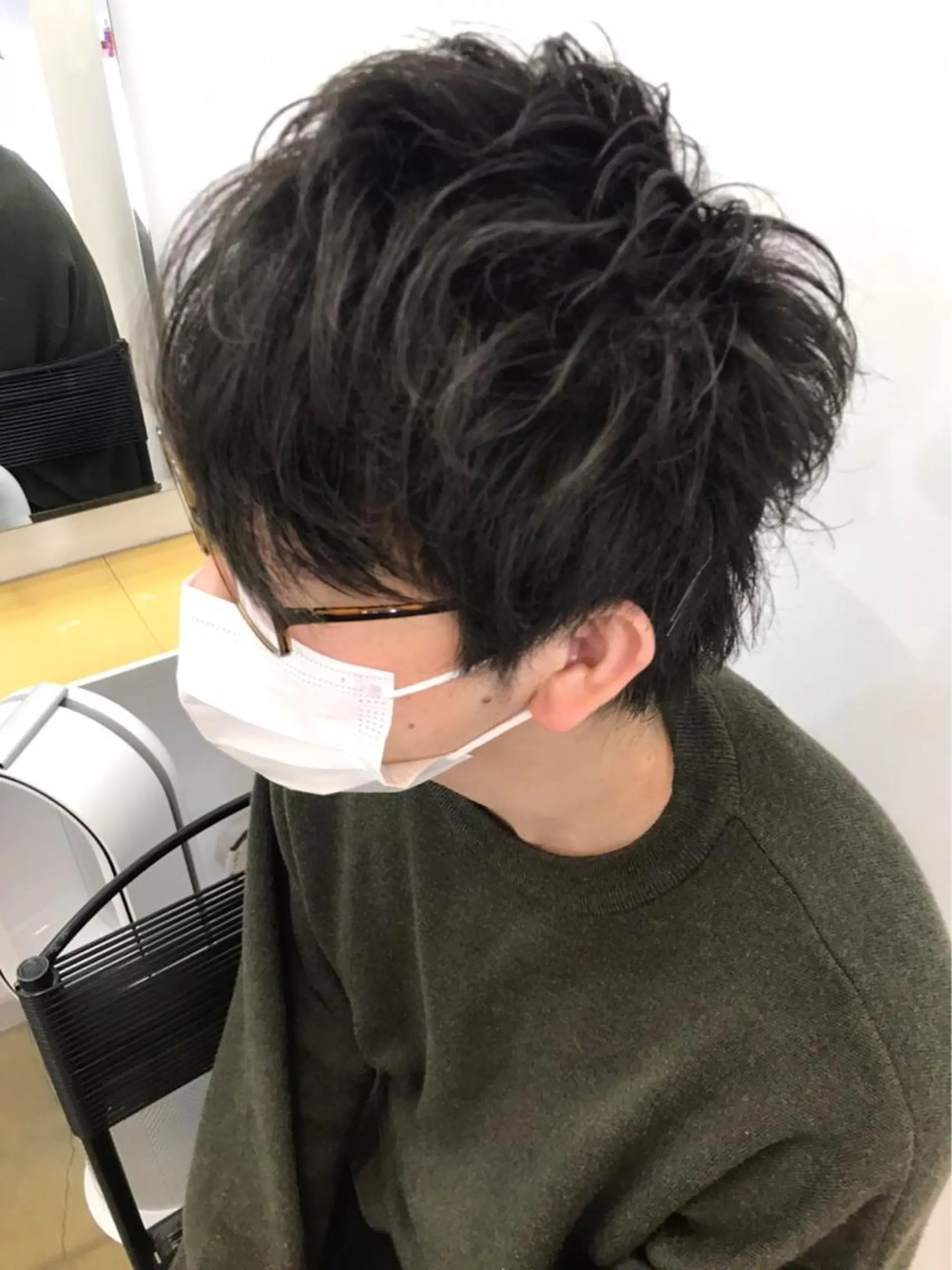 メンズ 森本 光貴のヘアスタイル