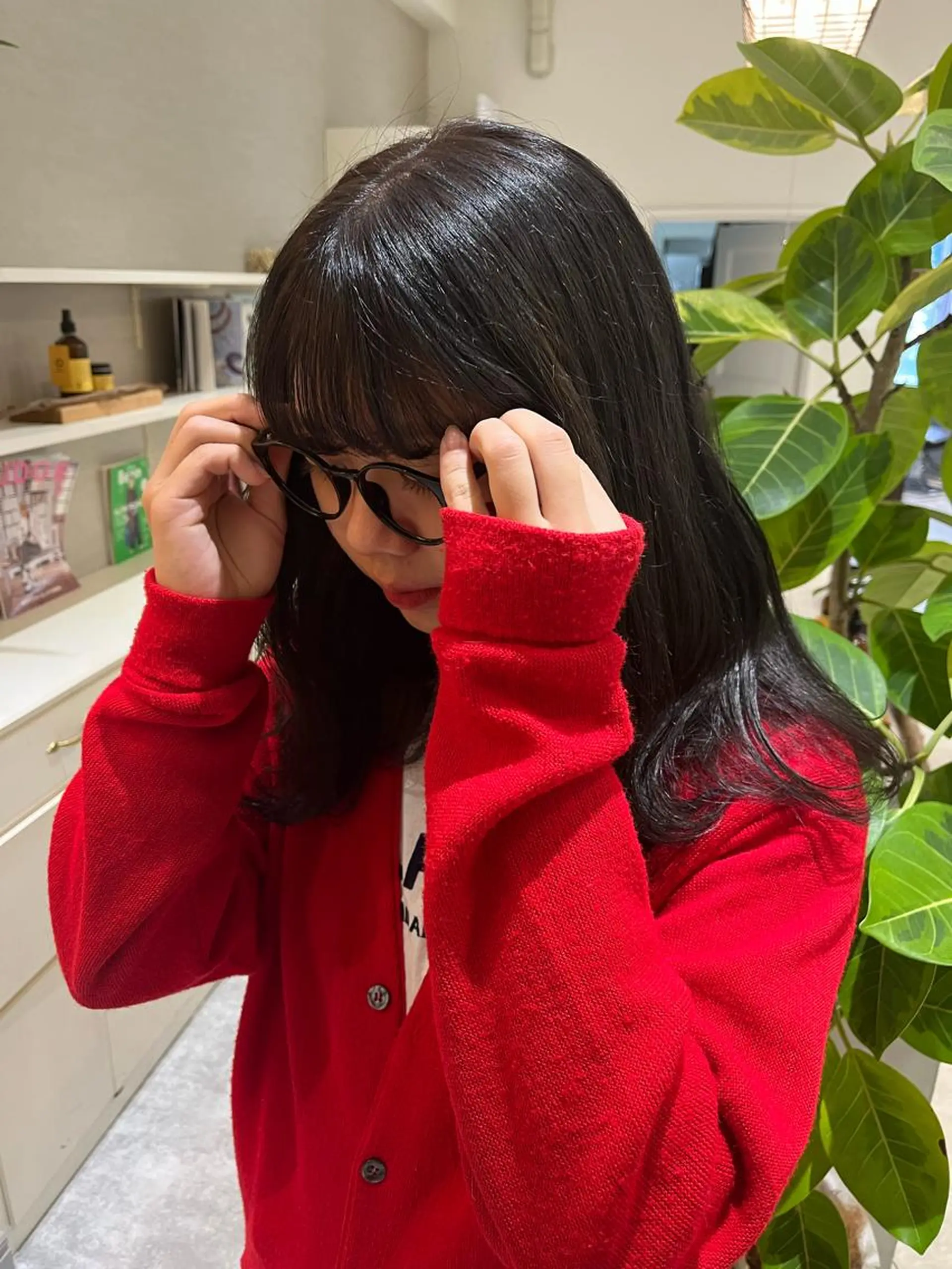 ミディアム カラー SIKI yuuna レイヤーカット🪽のヘアスタイル