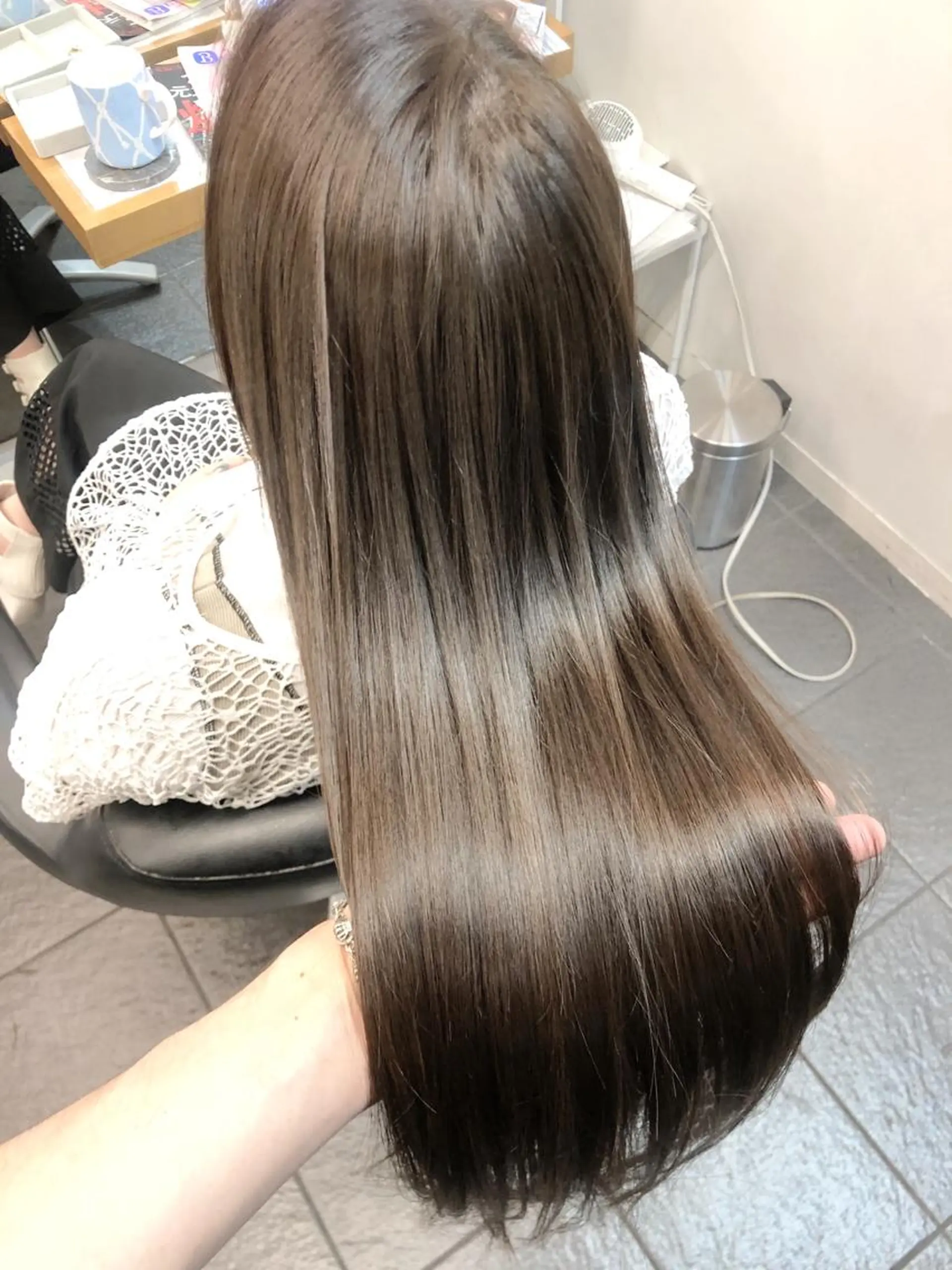 カラー アクアカラー 透明感カラー 髪質改善 ヘアカラー トリートメント ヘッドスパ グレージュ/髪質改善 Yamato.hのヘアスタイル