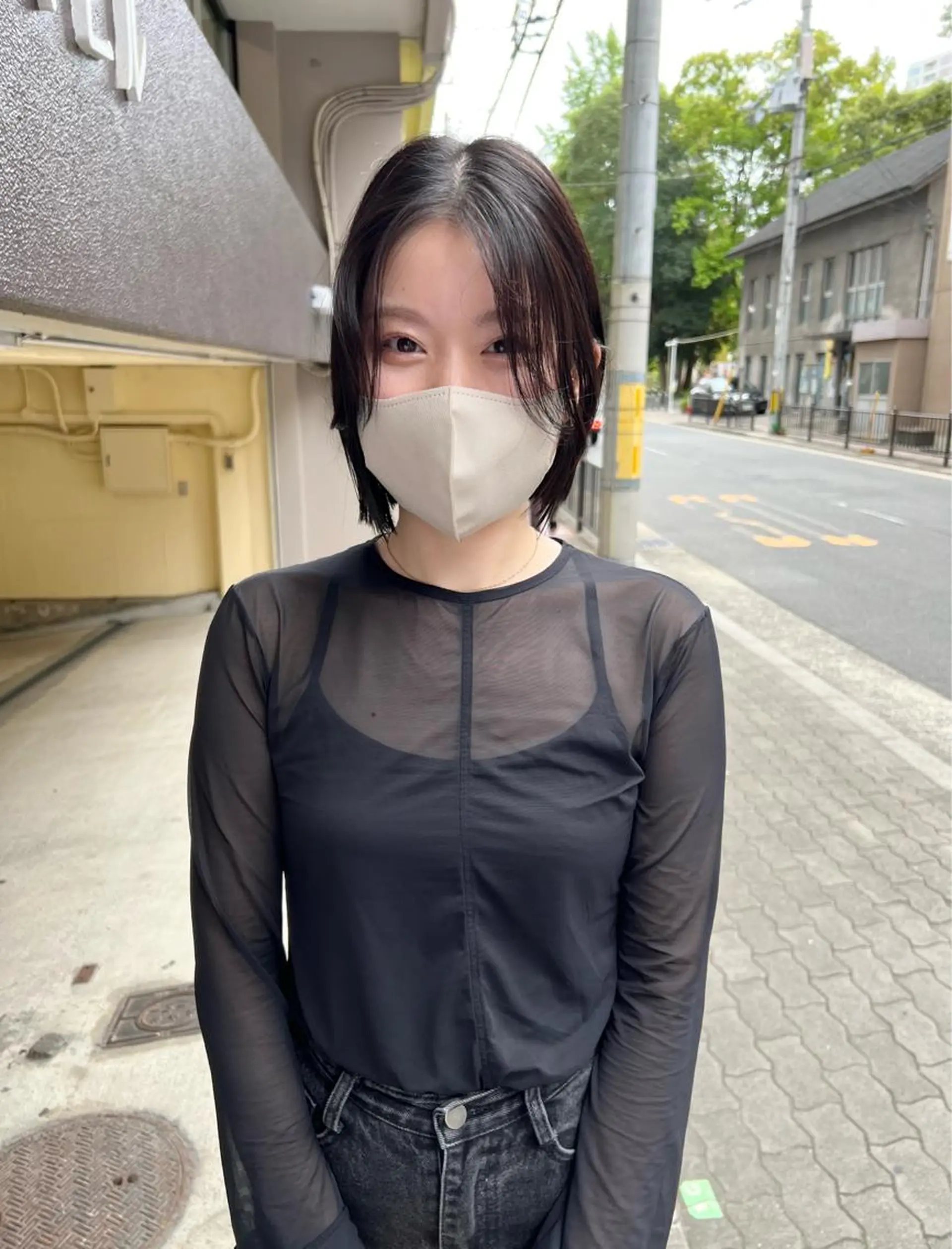 ショート カラー カット ヘアカラー 樫原裕二/レイヤー カット/透明感カラーのヘアスタイル