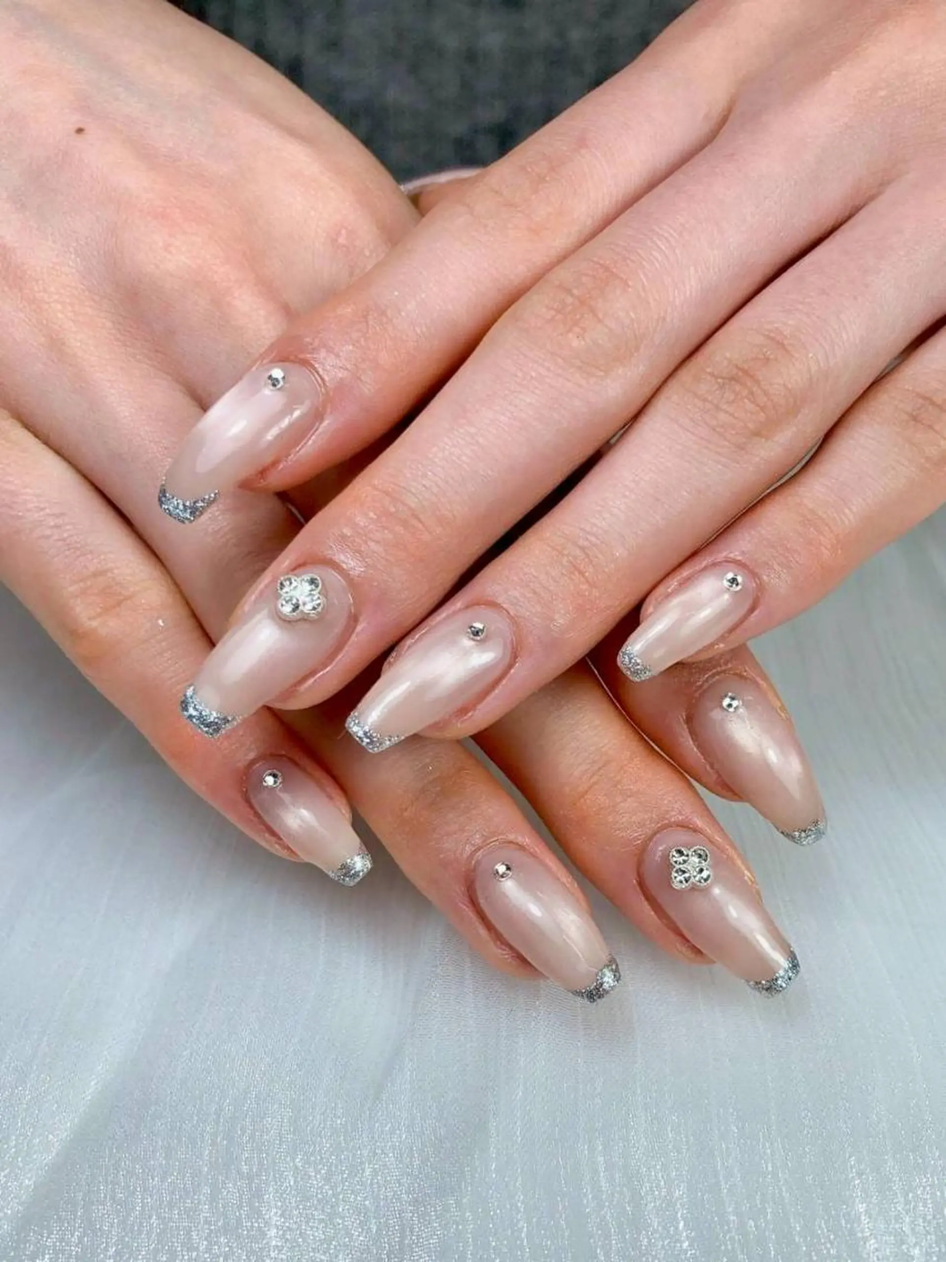 ネイル ジェルネイル 韓国ネイル パラジェル ワンホンネイル ハンドネイル MIHANA 西川口 ／Jrネイリストのネイルデザイン