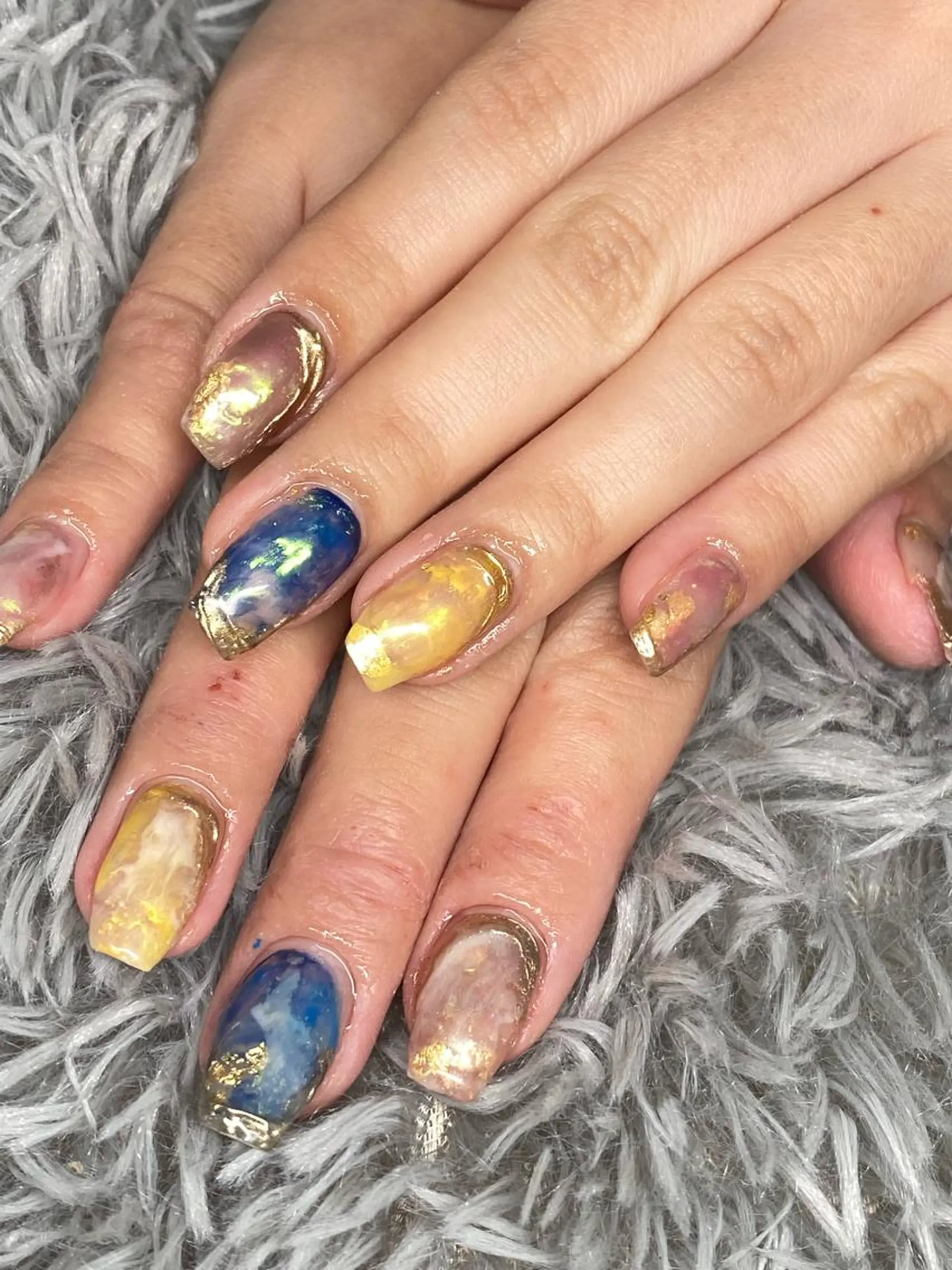 ネイル ニュアンスネイル JR西大路駅徒歩1分 JBネイルのネイルデザイン