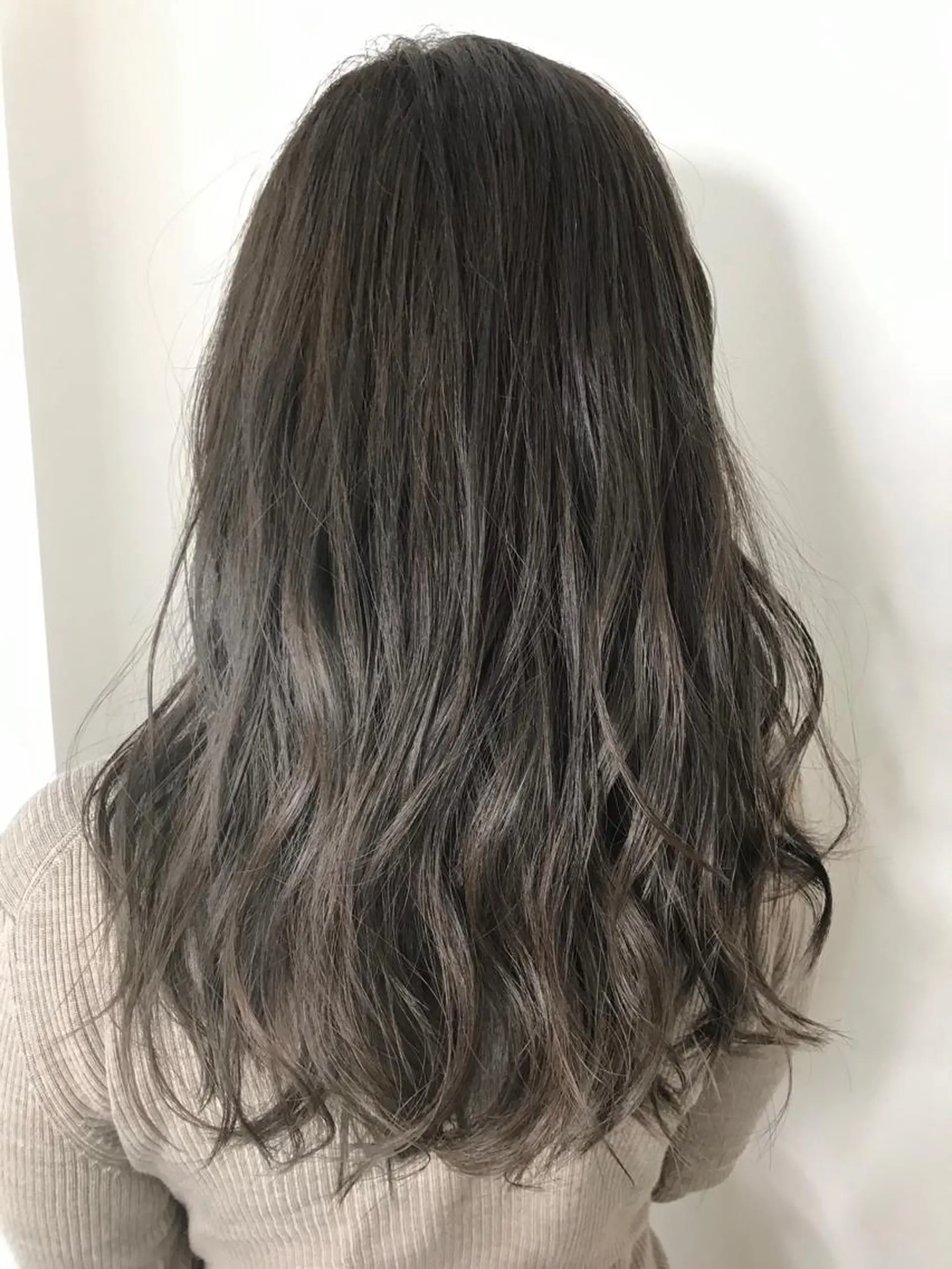 ロング カラー カット ヘアカラー 酸性ストレート/ブリ ーチなし/中村 匠のヘアスタイル