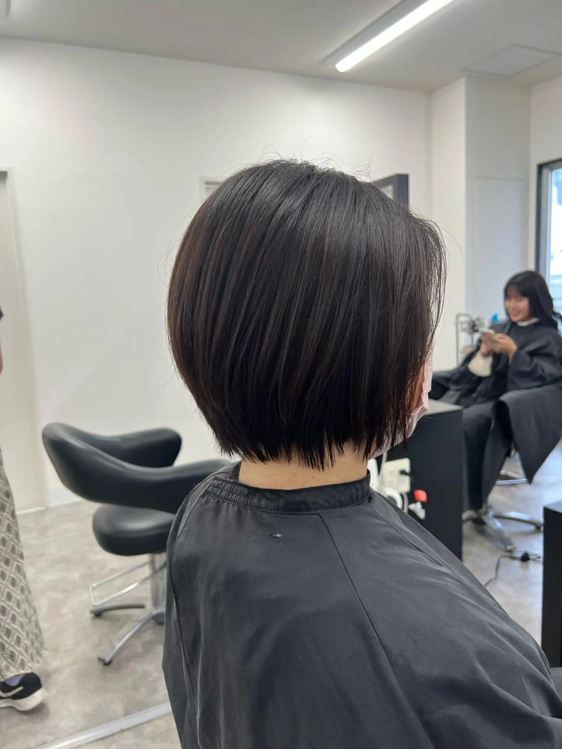 ショート ボブ C'LD Hair トモヤのヘアスタイル