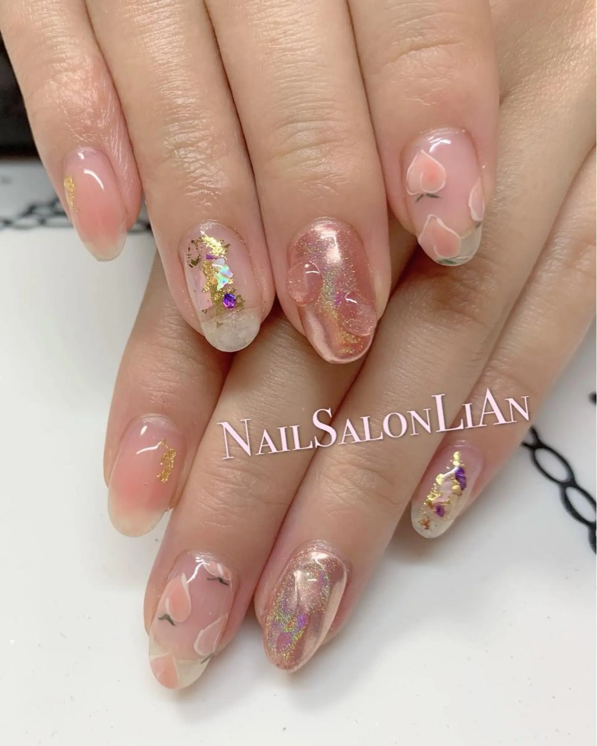 ネイル 持ち込み NailSalon LiAnのネイルデザイン
