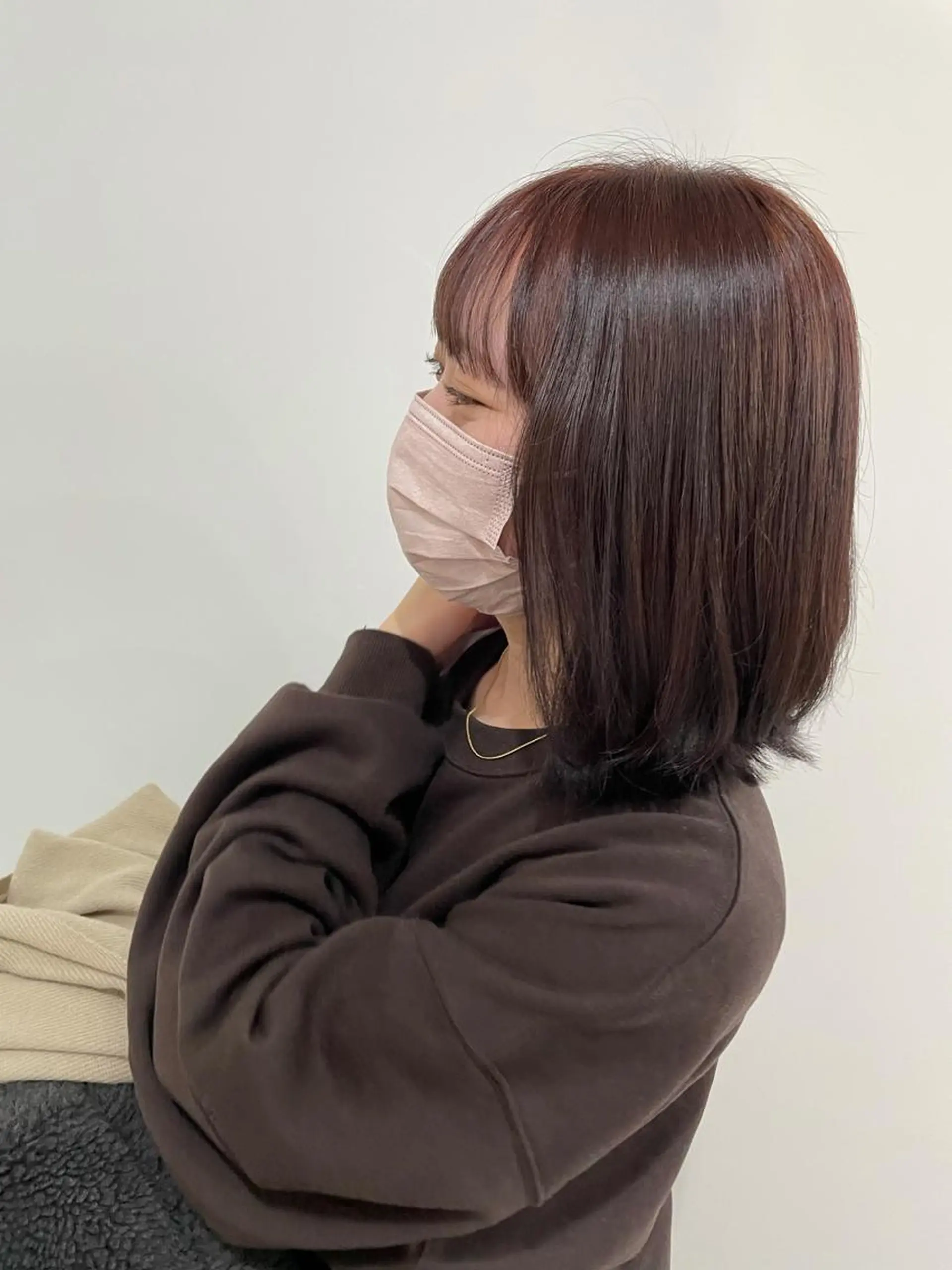 ミディアム 🤍似合わせパーマ 奥田沙耶🫧のヘアスタイル