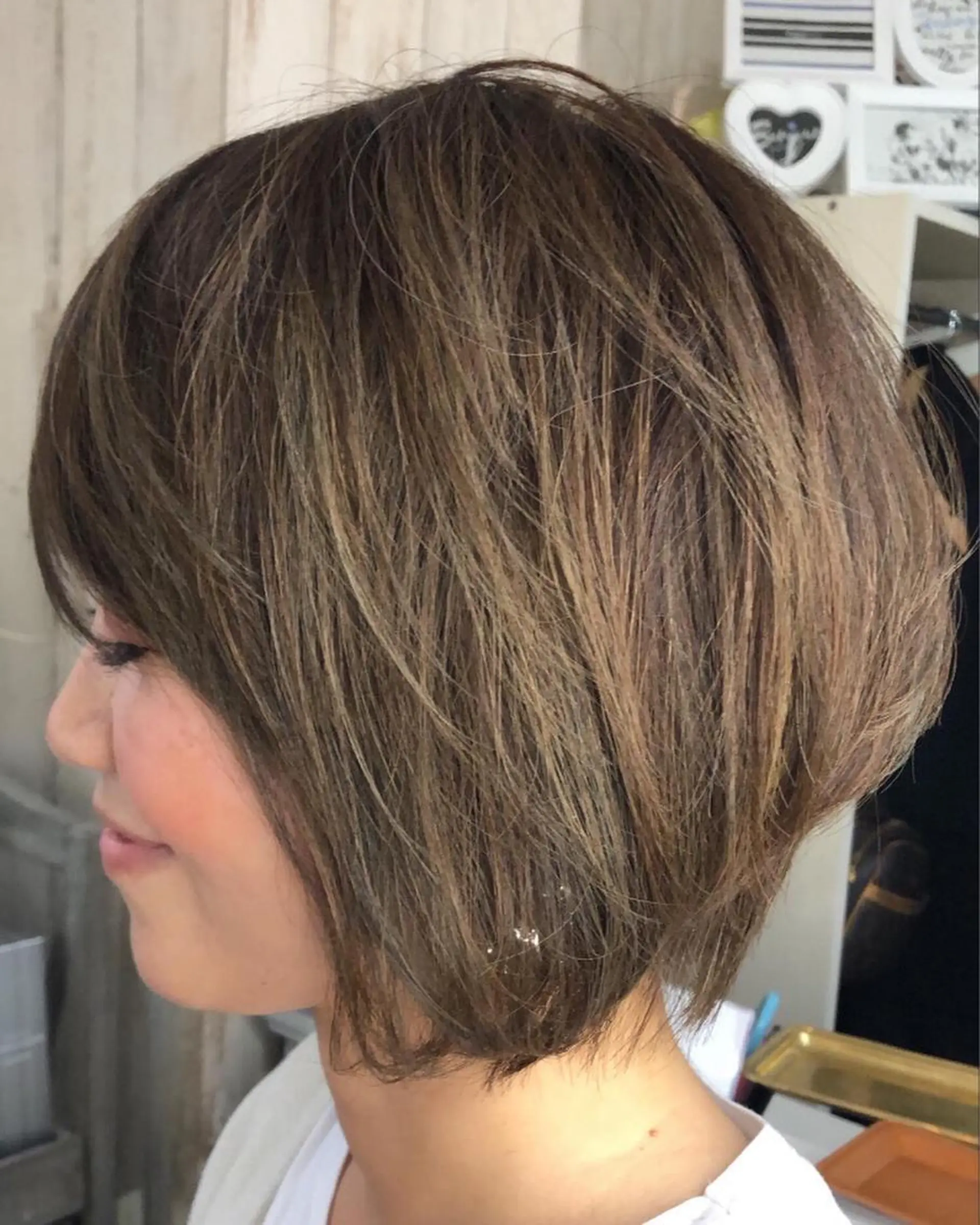 ショート カット ヘアカラー トリートメント 🐆アンドウ チカコ🦓のヘアスタイル