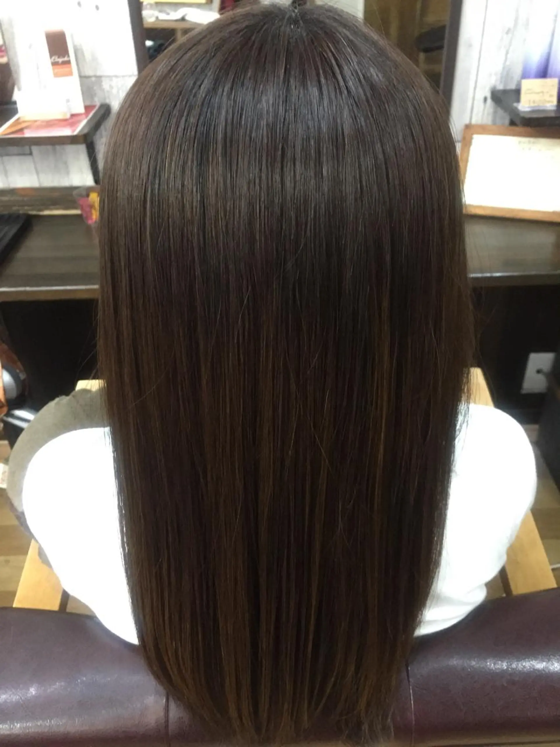 パーマ 縮毛矯正 中山 ルミ子のヘアスタイル