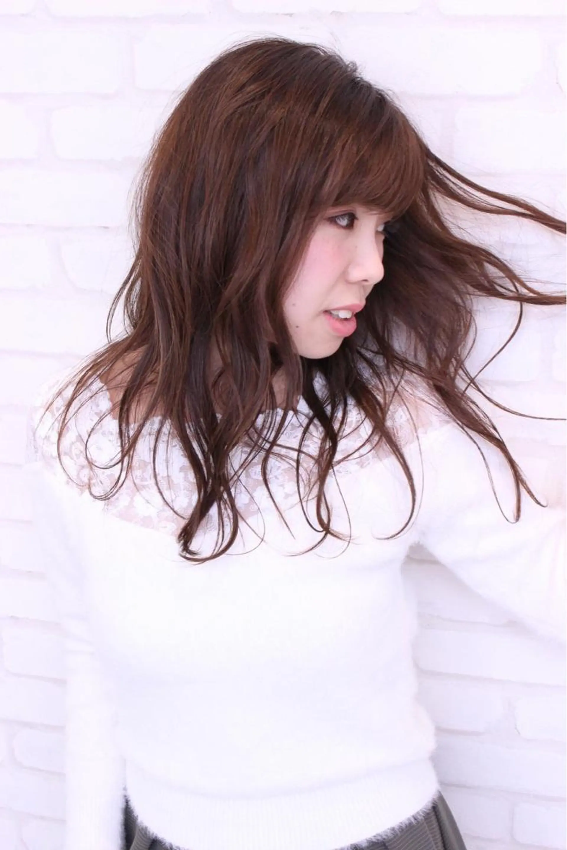 ロング 本間 隼人のヘアスタイル