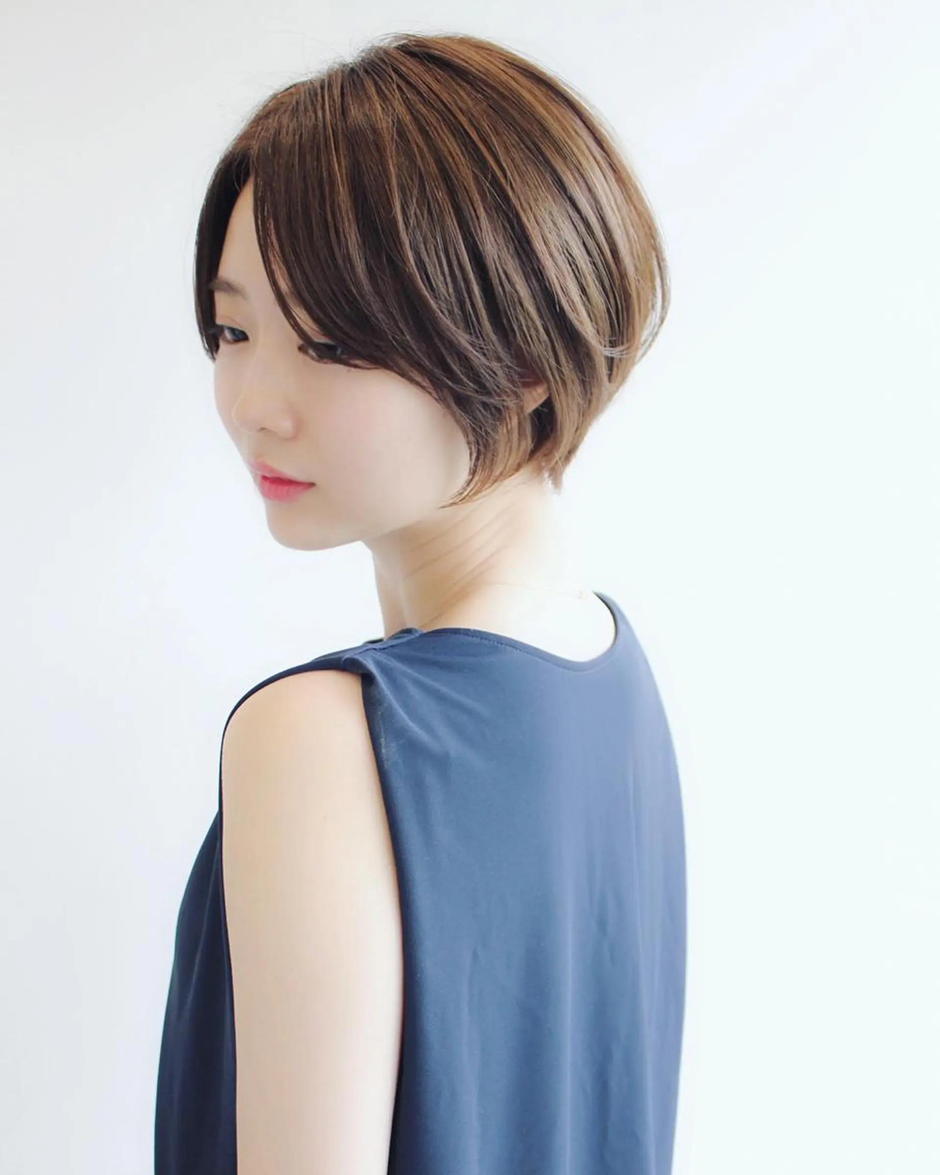 ショート カラー ショートヘア カット ヘアカラー トリートメント Hikaru Takahashiのヘアスタイル