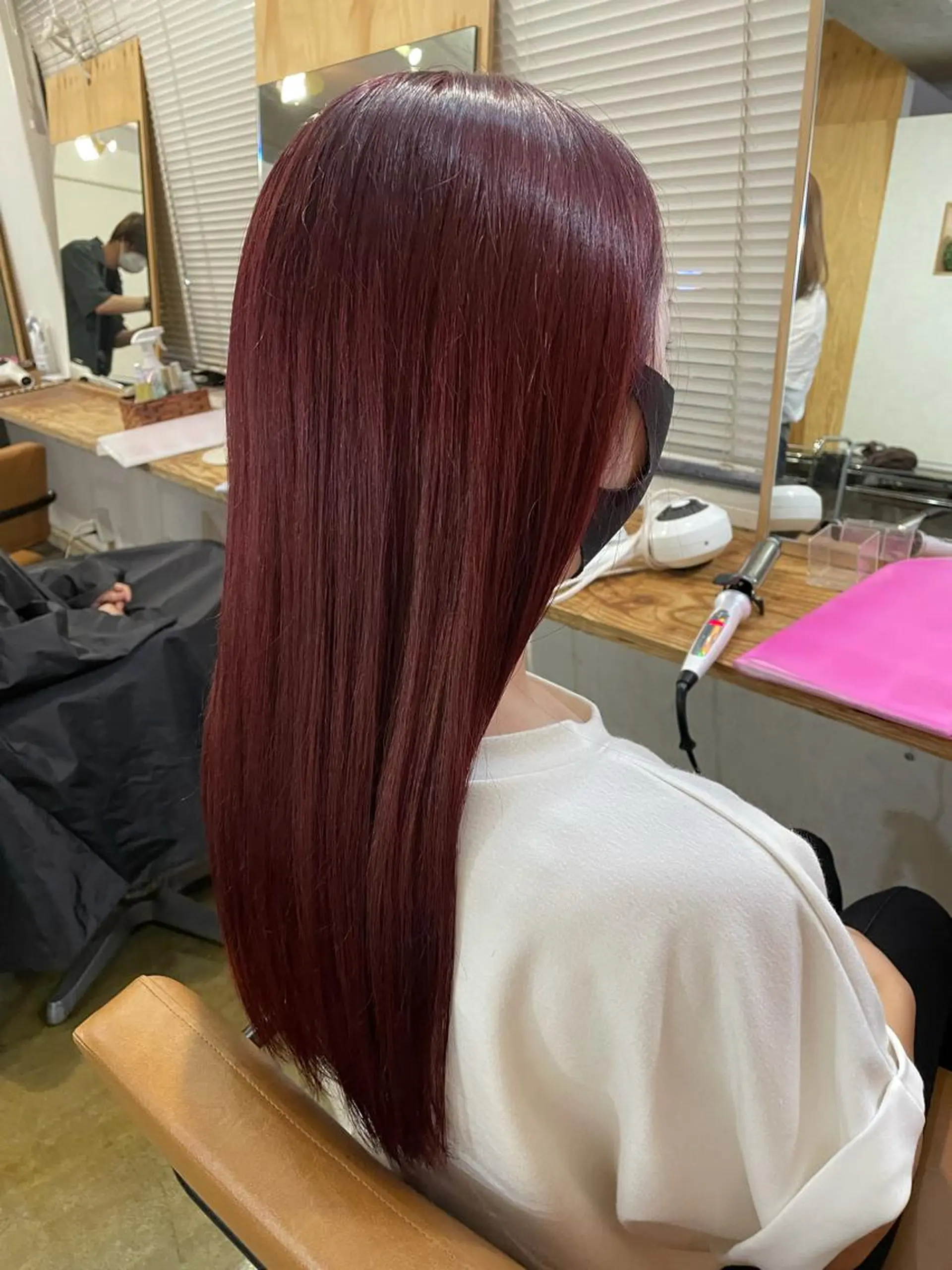 セミロング カラー カット ヘアカラー 縮毛矯正 トリートメント 💎髪質改善💎 デザイナーshinのヘアスタイル