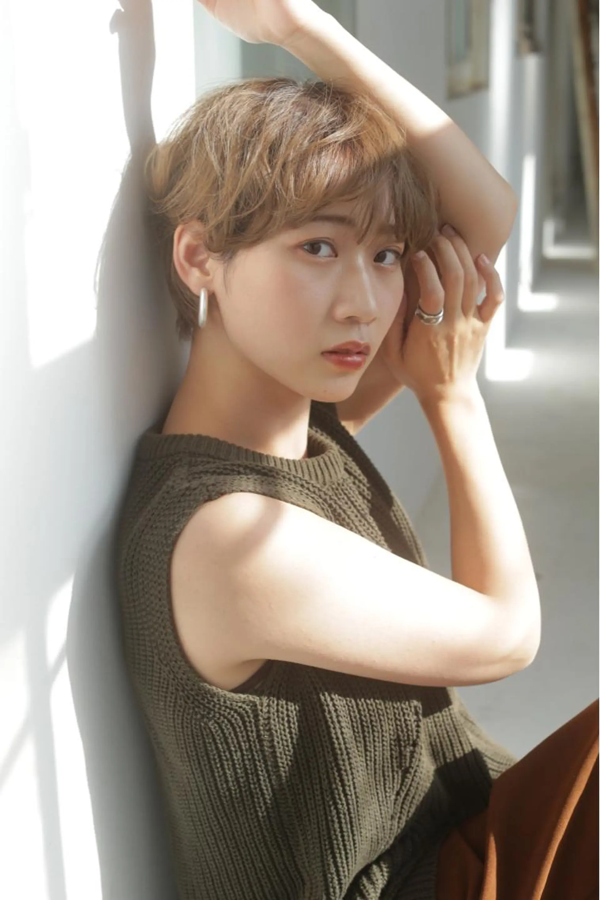 ショート カラー 保子 祐里香のヘアスタイル