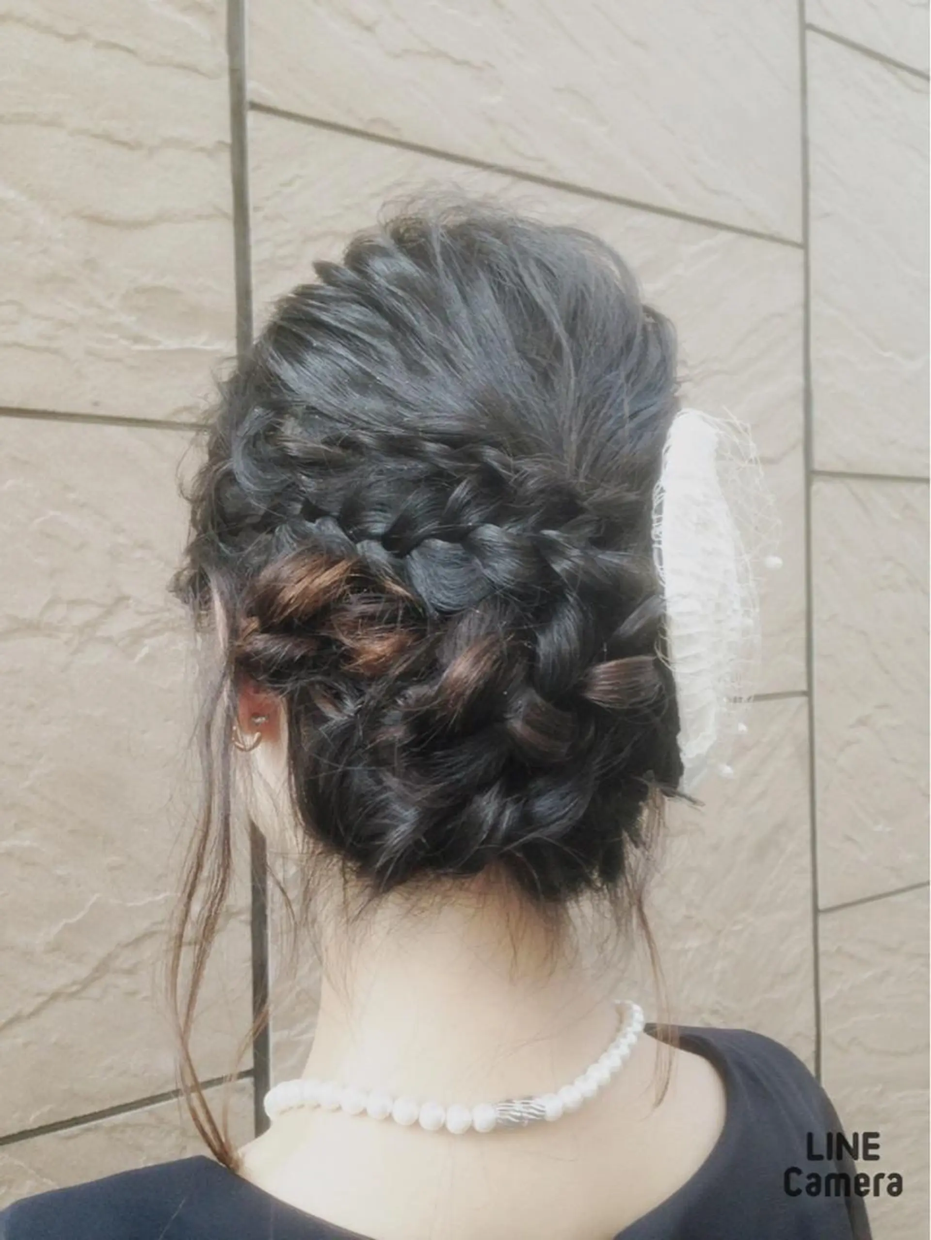 ヘアアレンジ 三つ編み 清水 美里のエステ・リラクイメージ