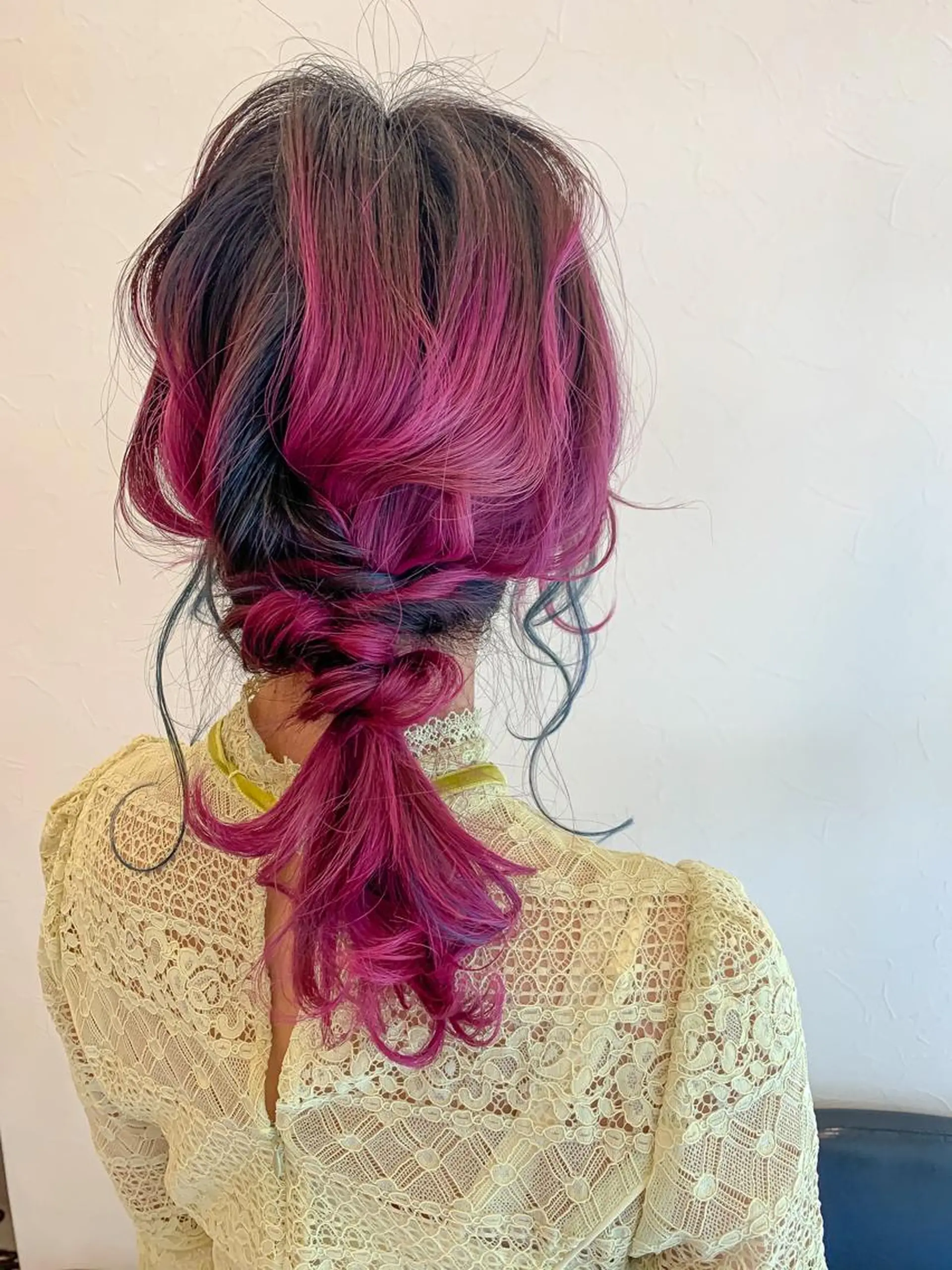 ミディアム ヘアアレンジ SHANTi 飯塚 ヘアセット/髪質改善のヘアスタイル