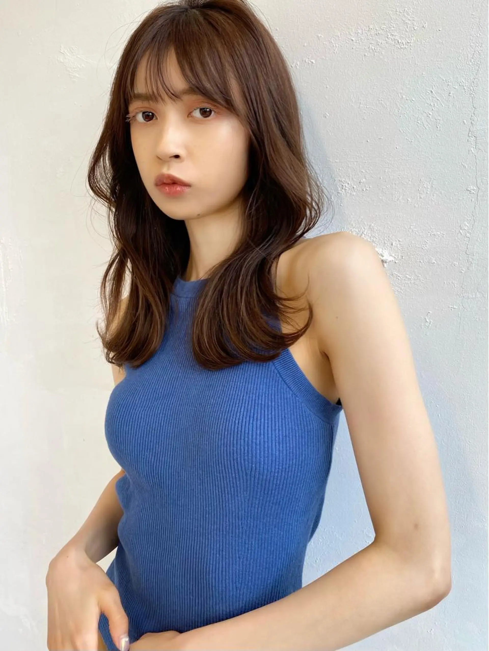 ミディアム カラー 🥣 hashi 🛋️のヘアスタイル