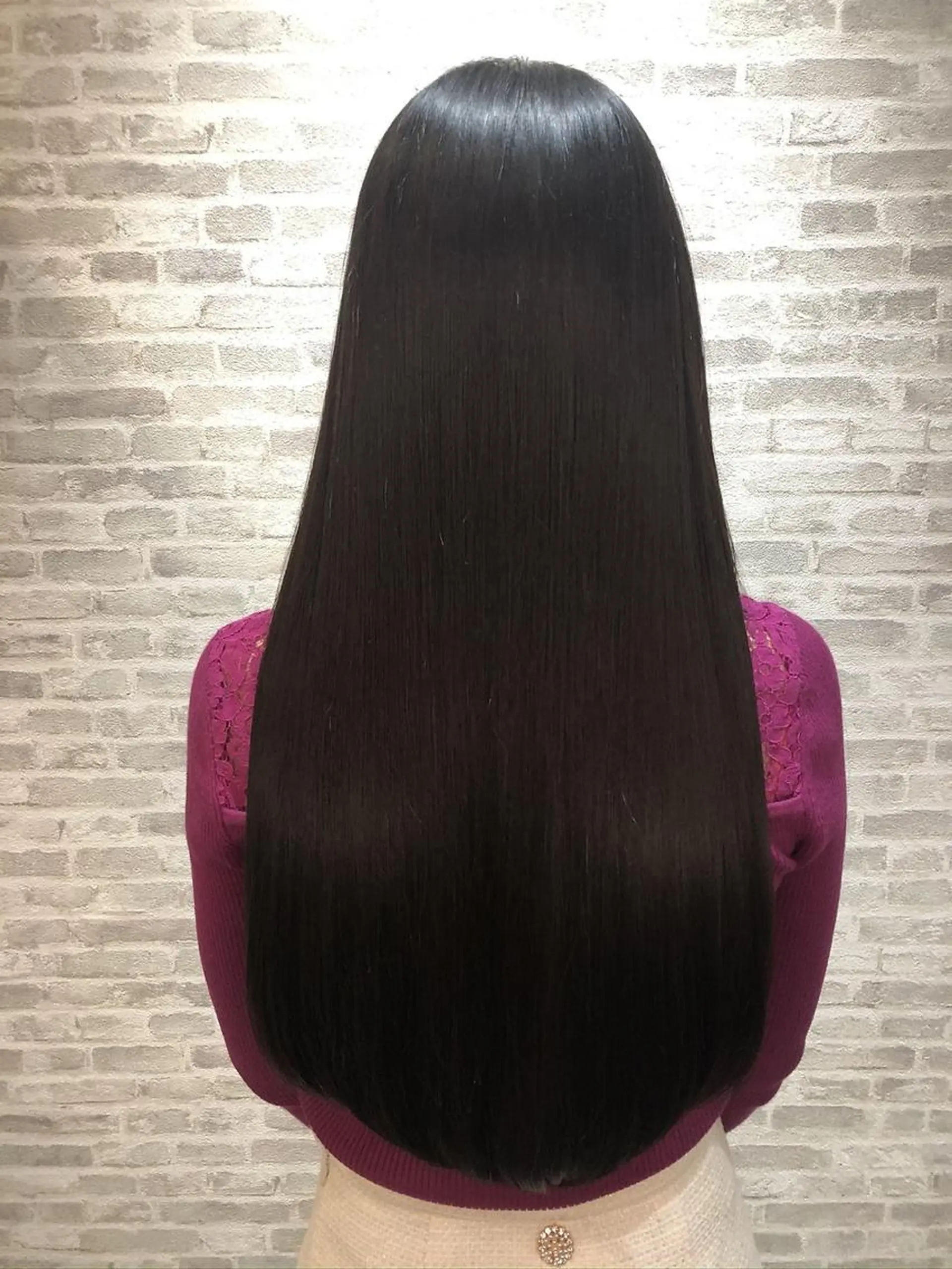 ロング 髪質改善 トリートメント ヘアカラー トリートメント 平田 怜のヘアスタイル