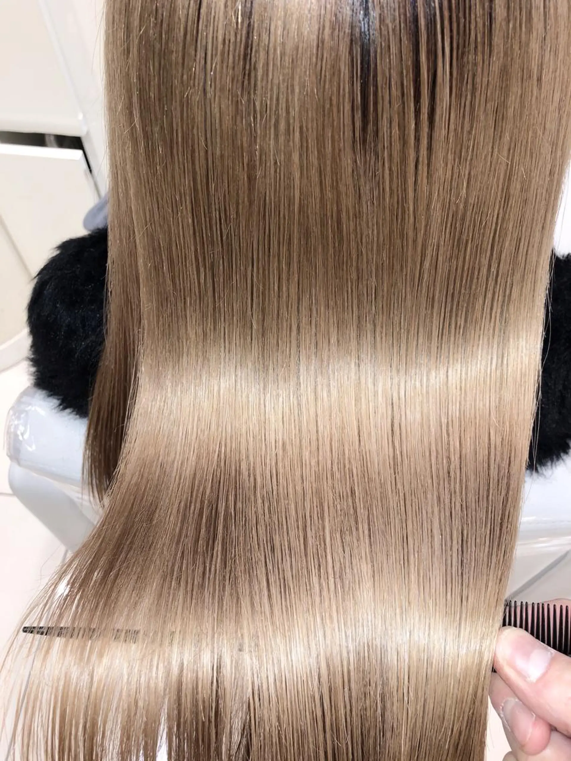 ロング カット ヘアカラー トリートメント 縮毛矯正/髪質改善 /ブリーチ/東陽町✨のヘアスタイル