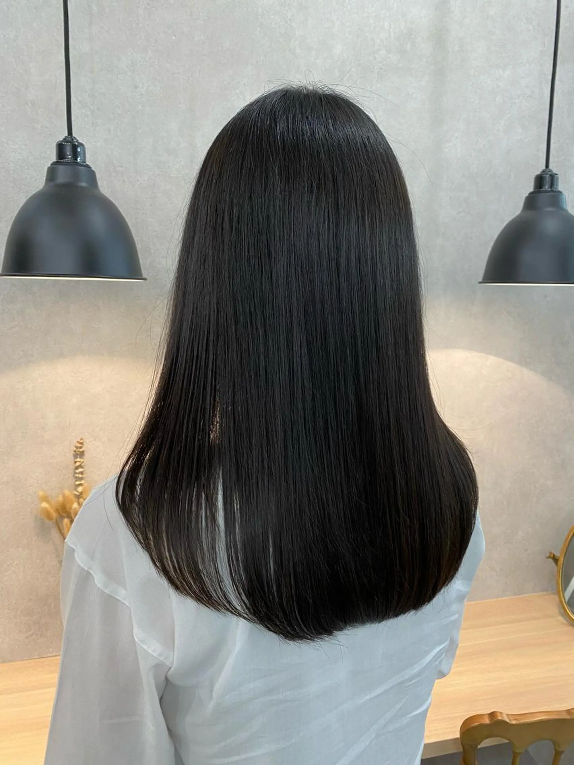 ミディアム blue ブルーのヘアスタイル