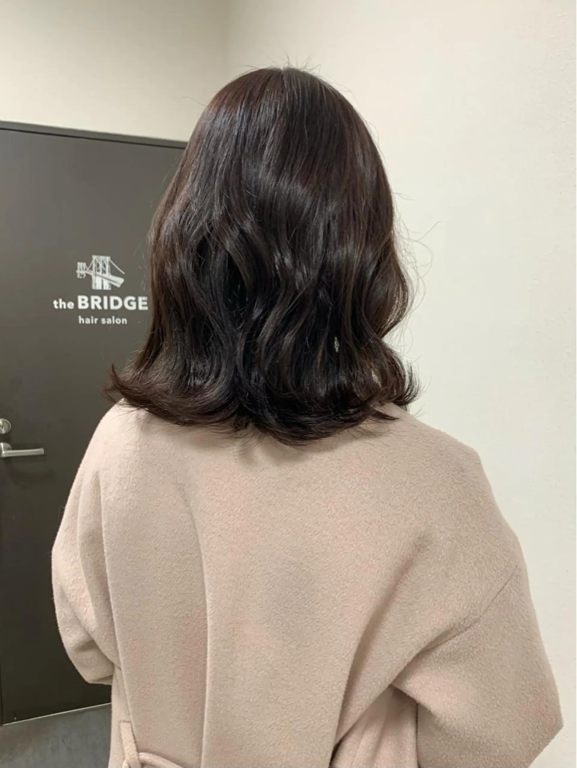 ミディアム カラー ブラウンカラー グレージュ 村田 来倖のヘアスタイル