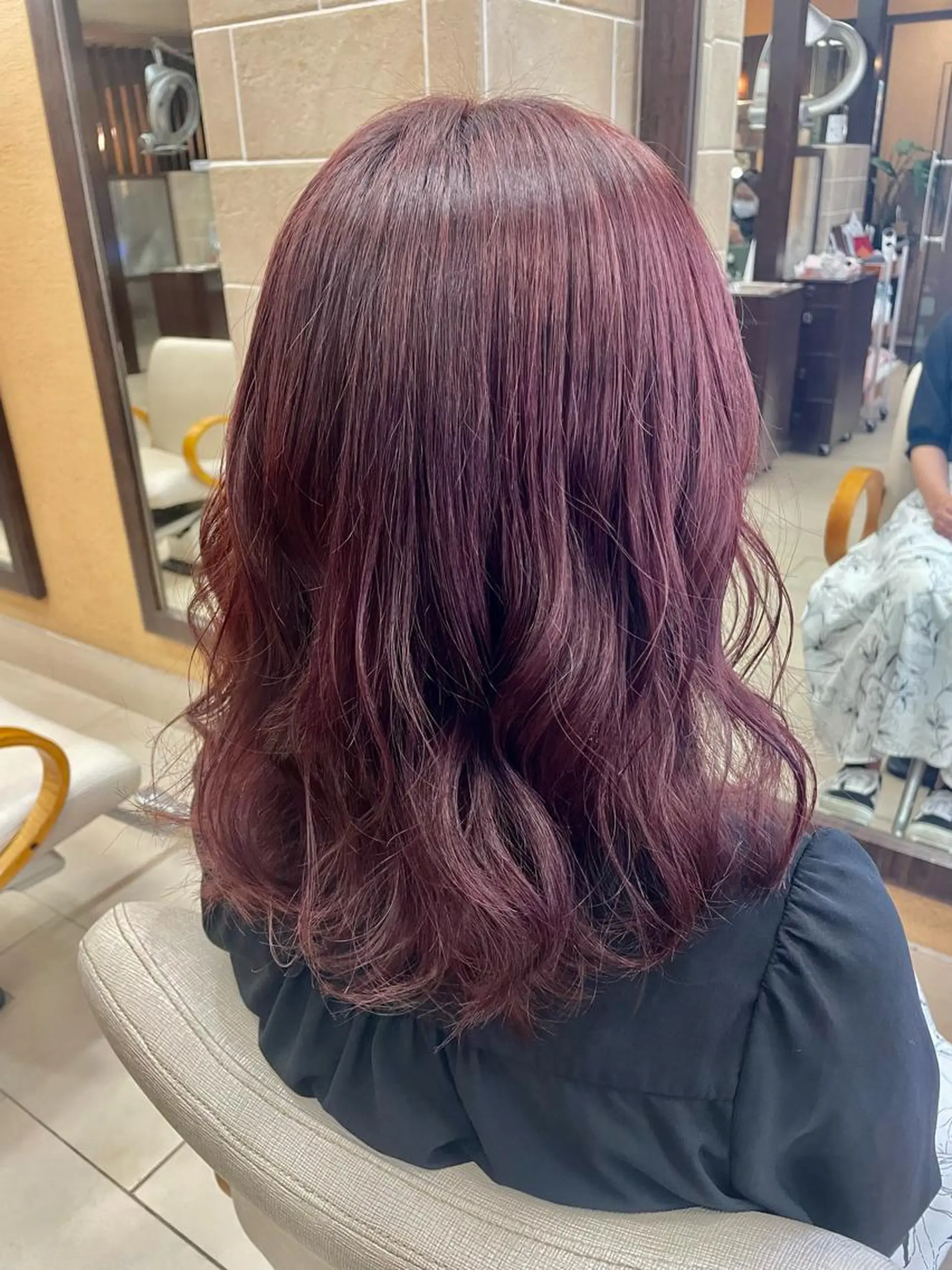 ロング カラー 透明感カラー✨艶髪 制作🌱山根あゆみのヘアスタイル