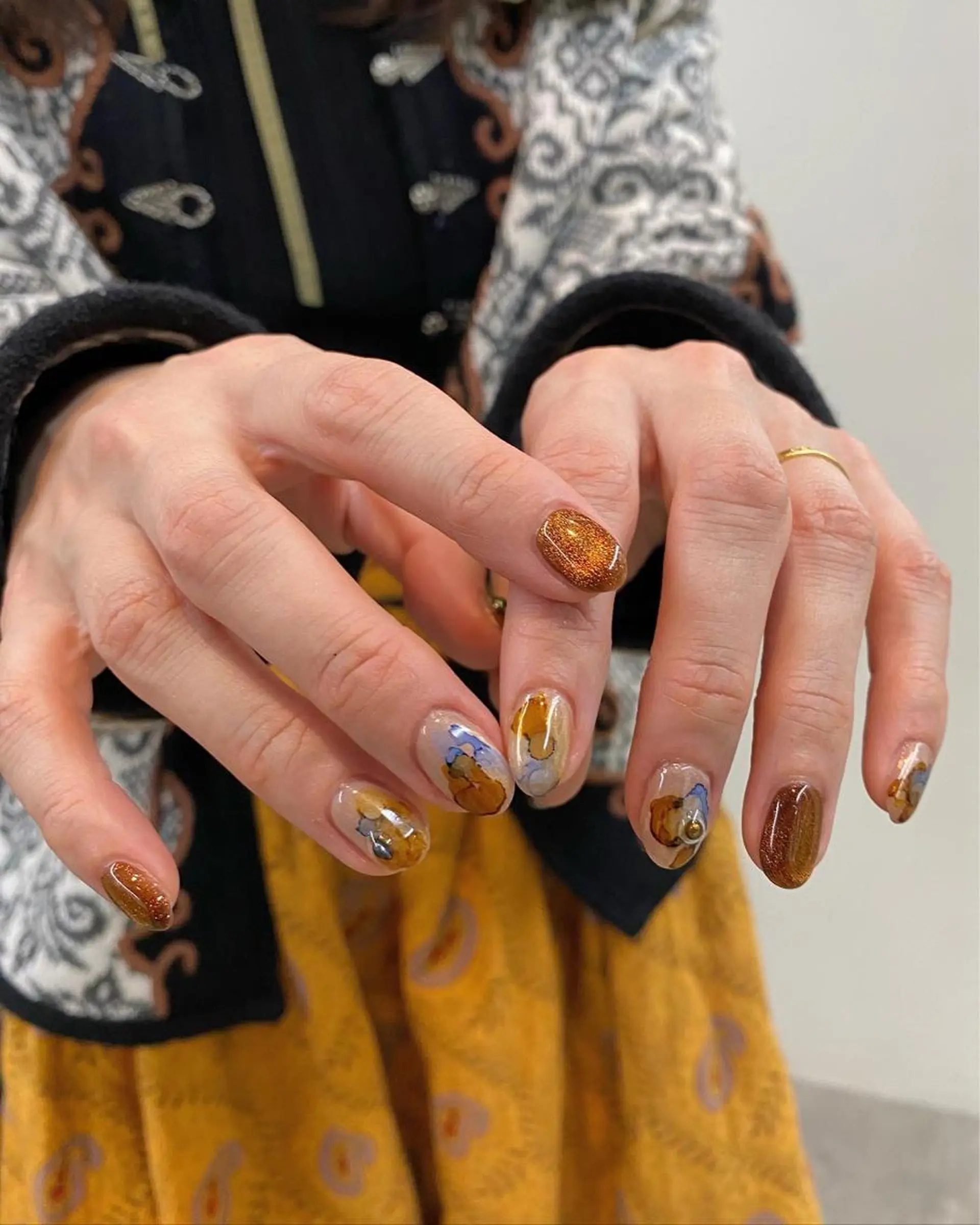 ネイル 栗林 実莉のネイルデザイン