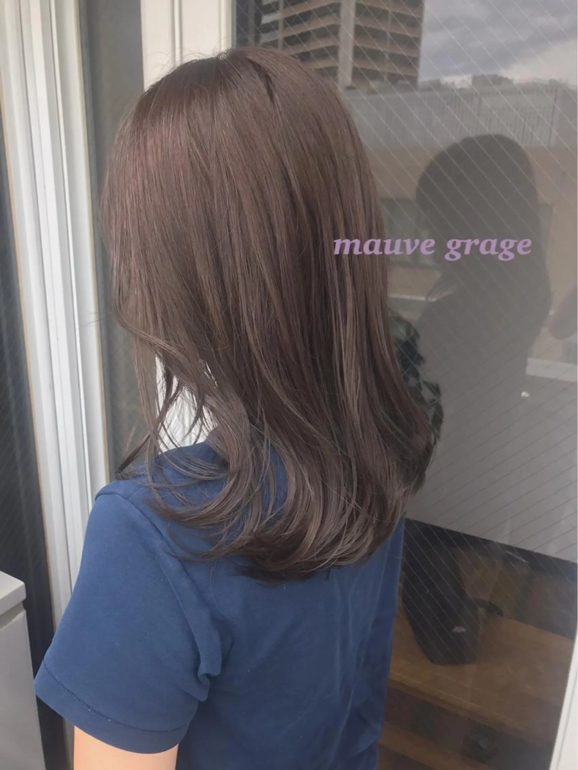 セミロング カラー ヘアアレンジ topstylist 芳賀みなみのヘアスタイル