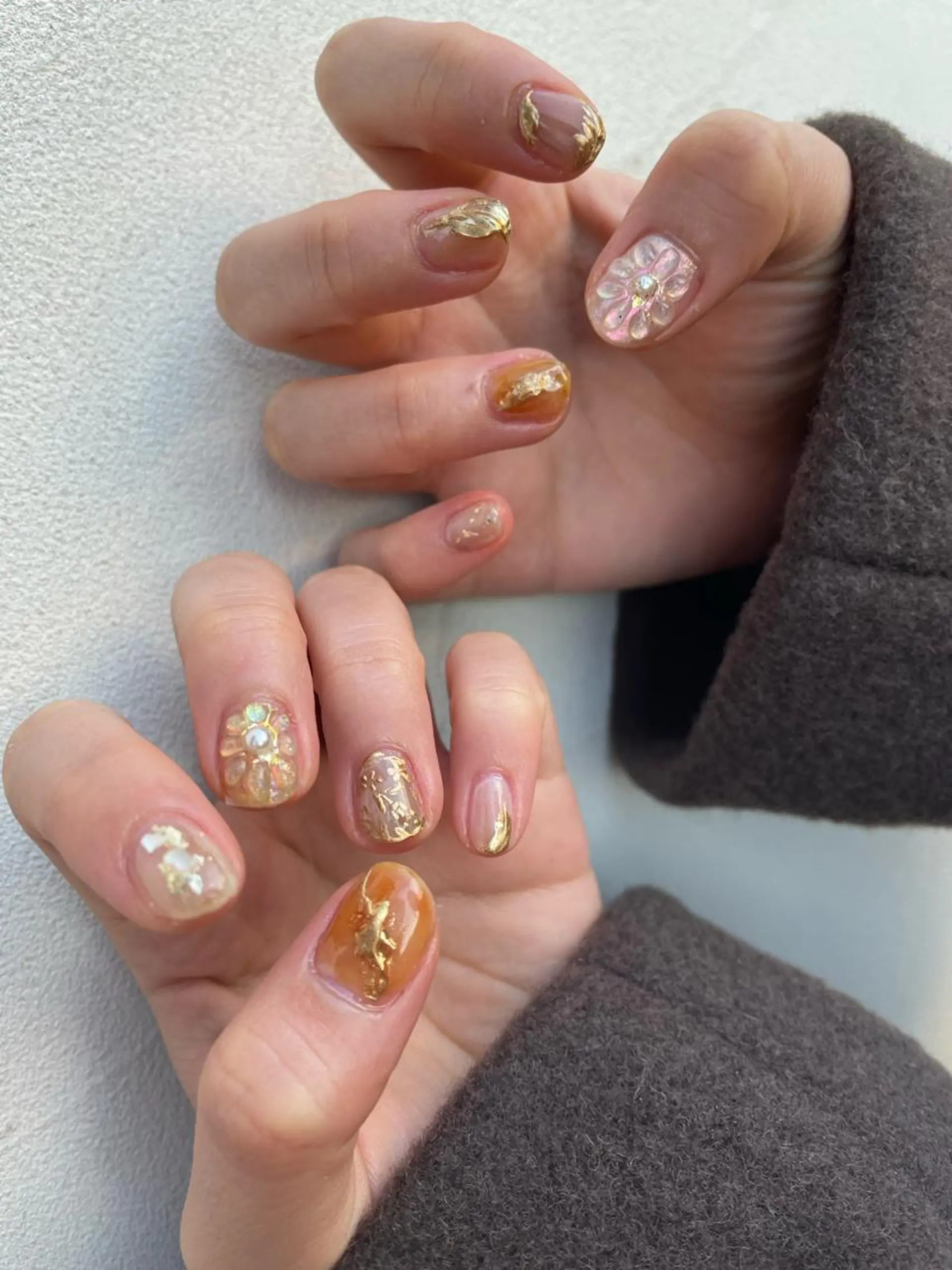 ネイル ハンドネイル フットネイル rebon＊ natsukiのネイルデザイン