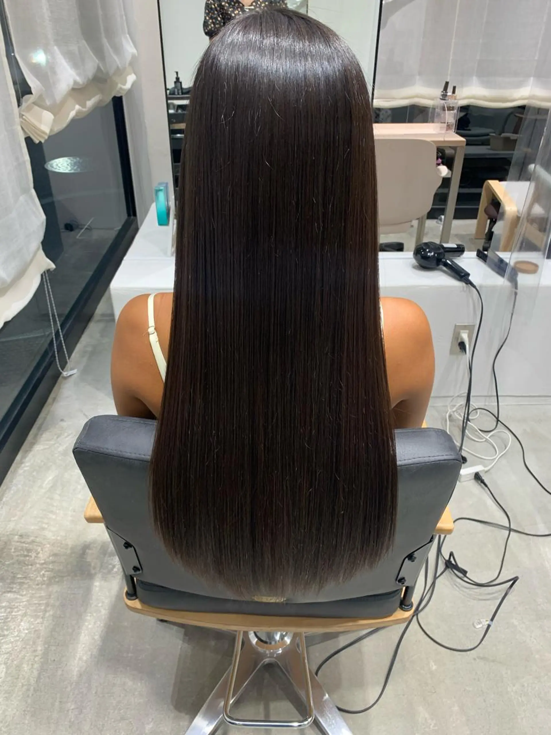 ロング 髪質改善 トリートメント カット トリートメント ボブ/美髪矯正 /佐藤　奈巳のヘアスタイル