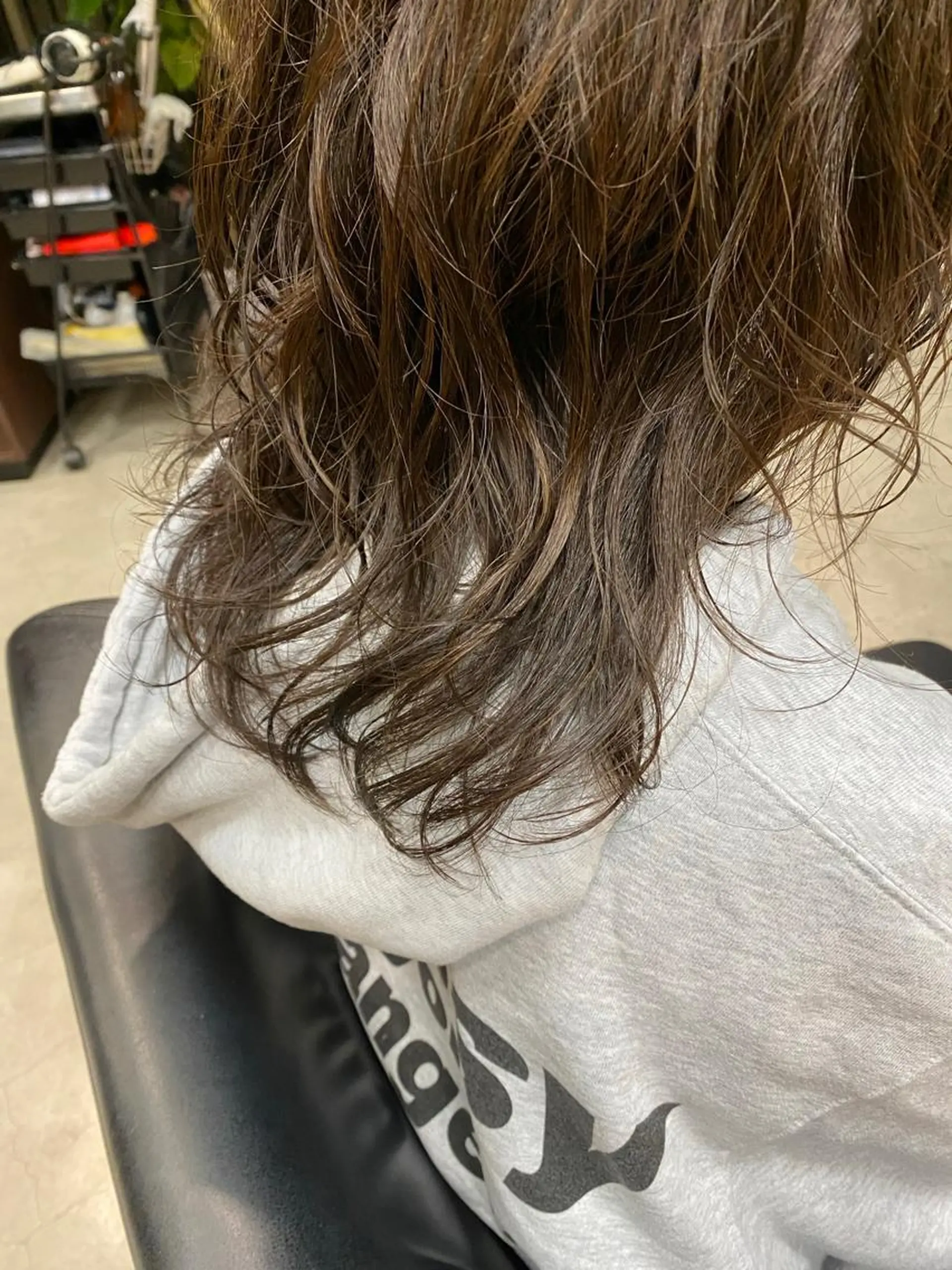 セミロング カラー 松永 かずきのヘアスタイル