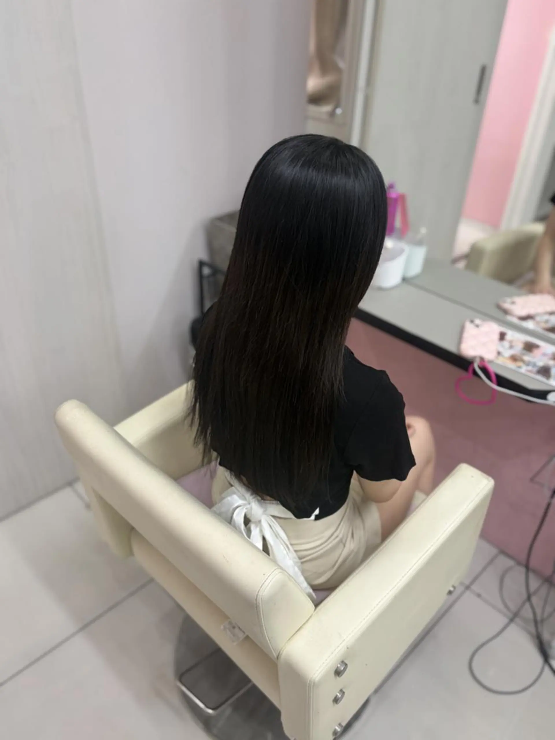 セミロング ヨシンモリ 韓国風ヘア トリートメント season ゆみのヘアスタイル