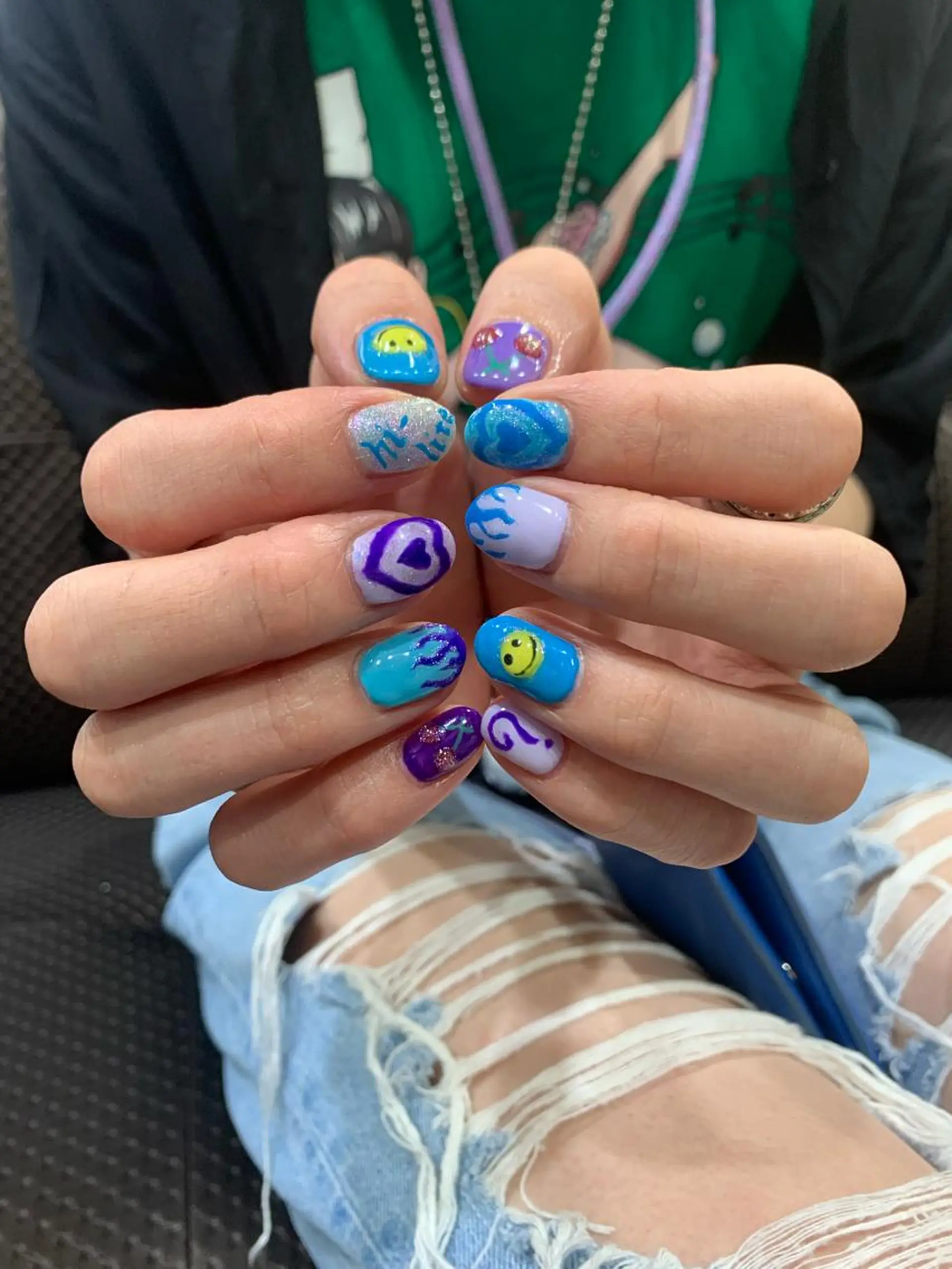 ネイル 海外girl🤎 透明感ベージュmaoのヘアスタイル