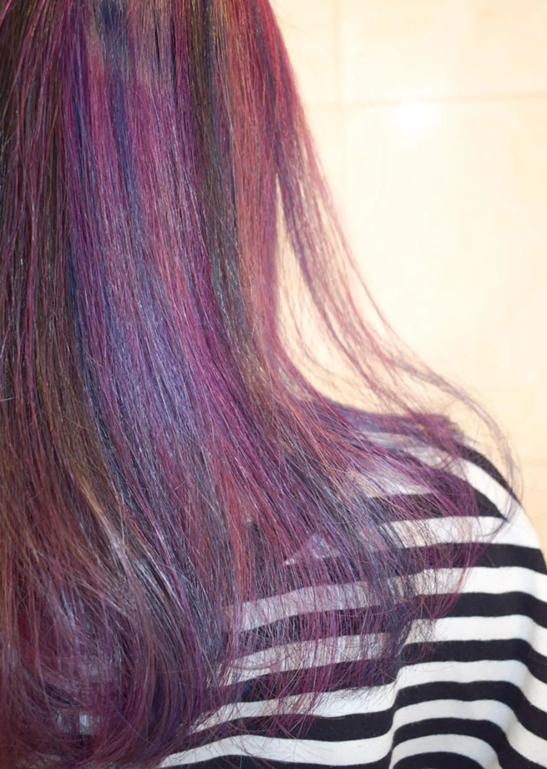 ミディアム カラー ブリーチ ユニコーンカラー 清水　仰士 ROW町田のヘアスタイル