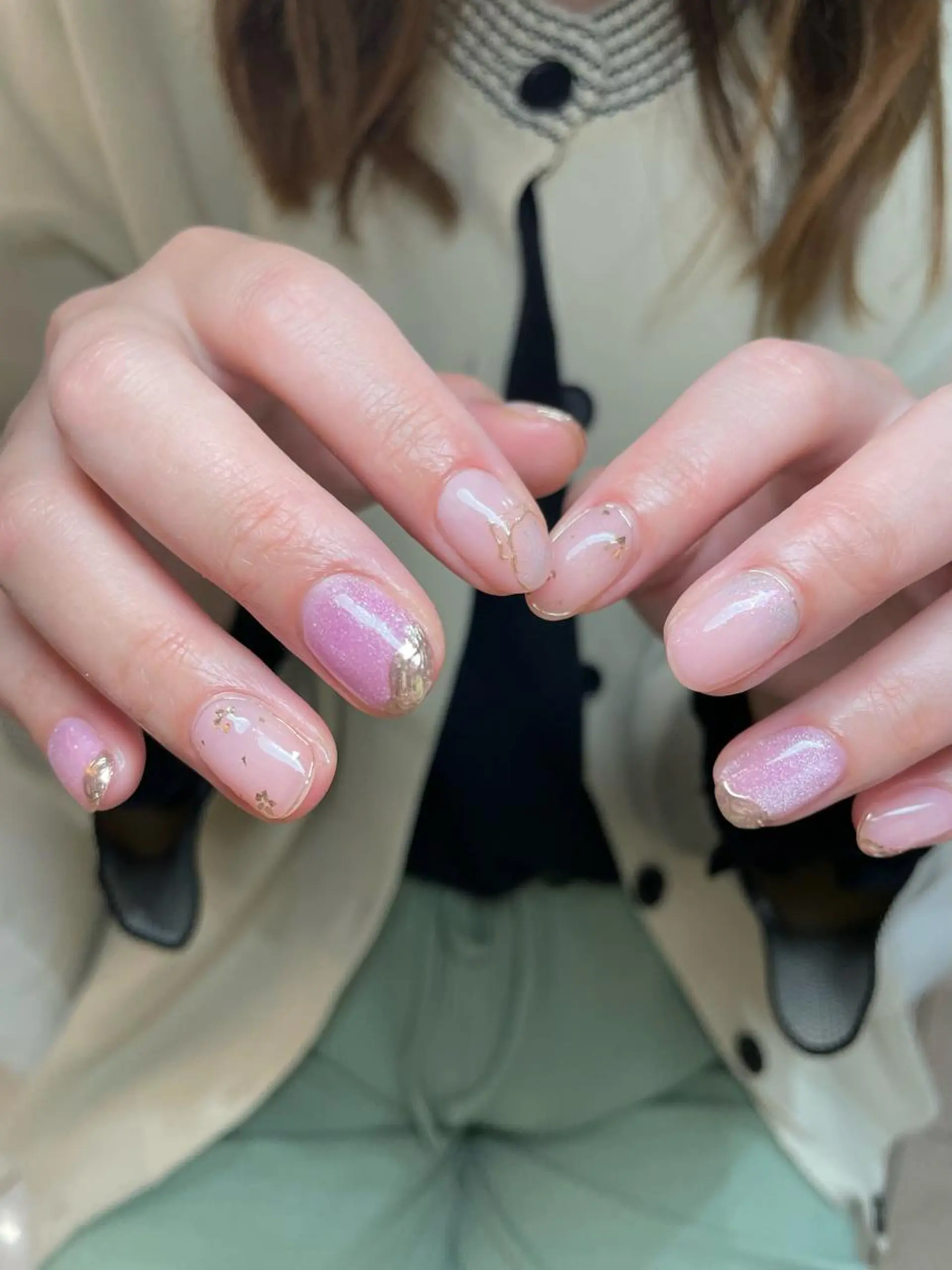 ネイル ハンドネイル フットネイル with hues AYAのネイルデザイン