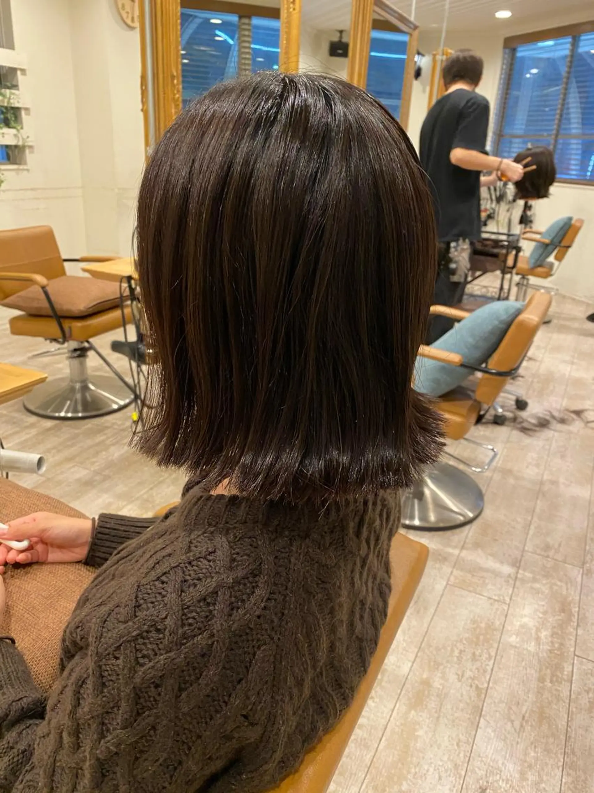 ショート 切りっぱなしボブ ボブ 藤井マドカ ✂︎のヘアスタイル