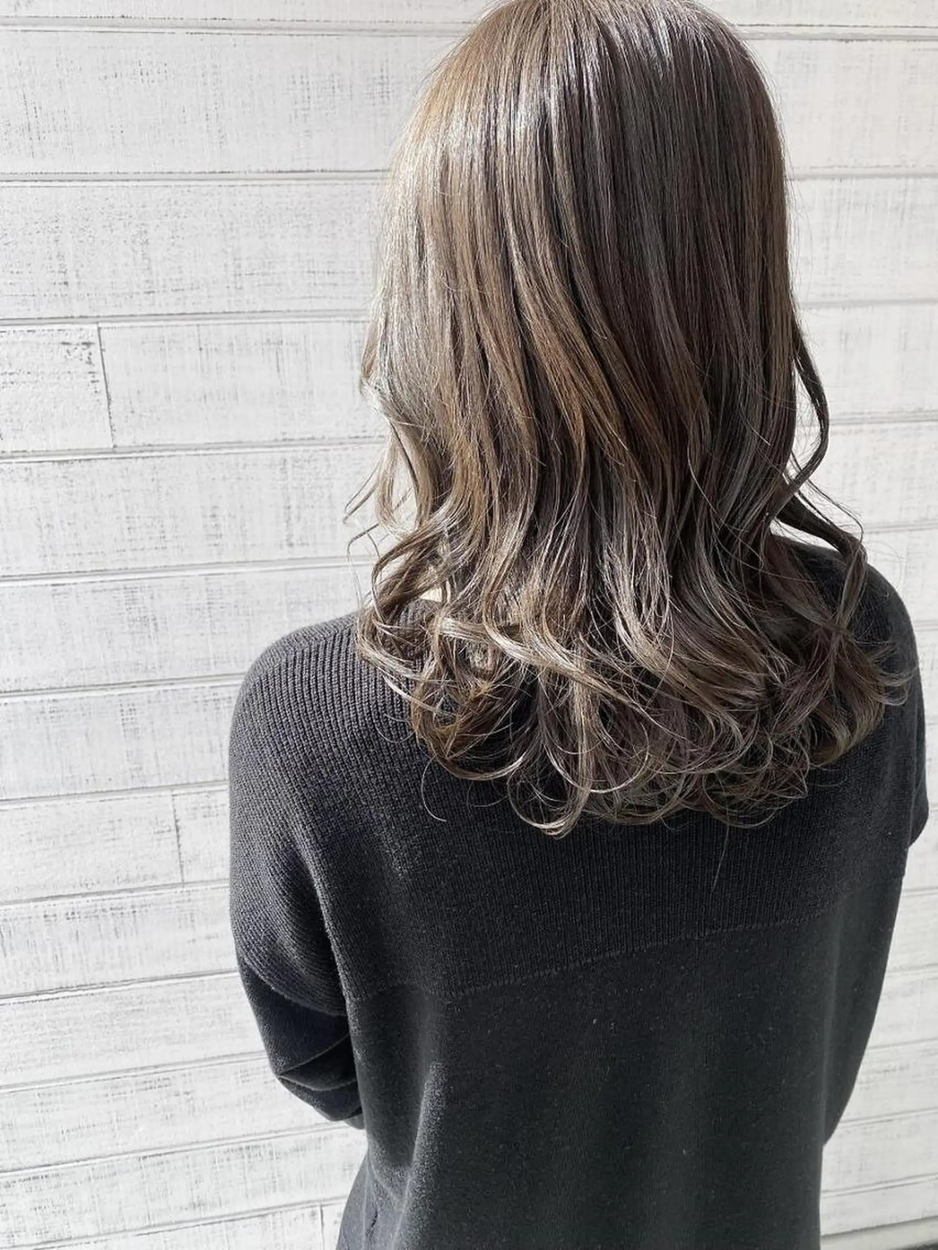 カラー カット ヘアカラー トリートメント NANA Rimのヘアスタイル