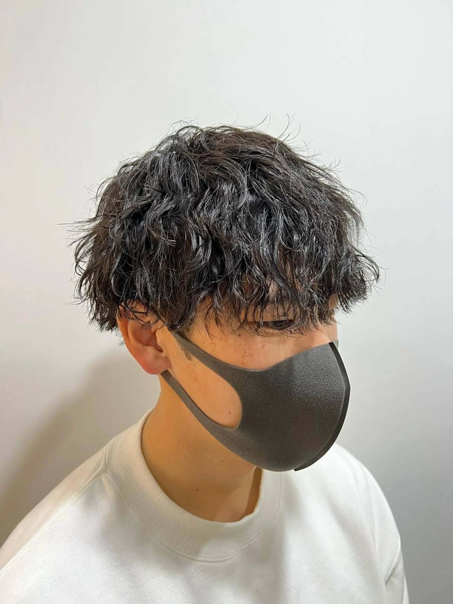 メンズ 波巻きパーマ 🧸メンズ専門🧸 蛯名修人のヘアスタイル