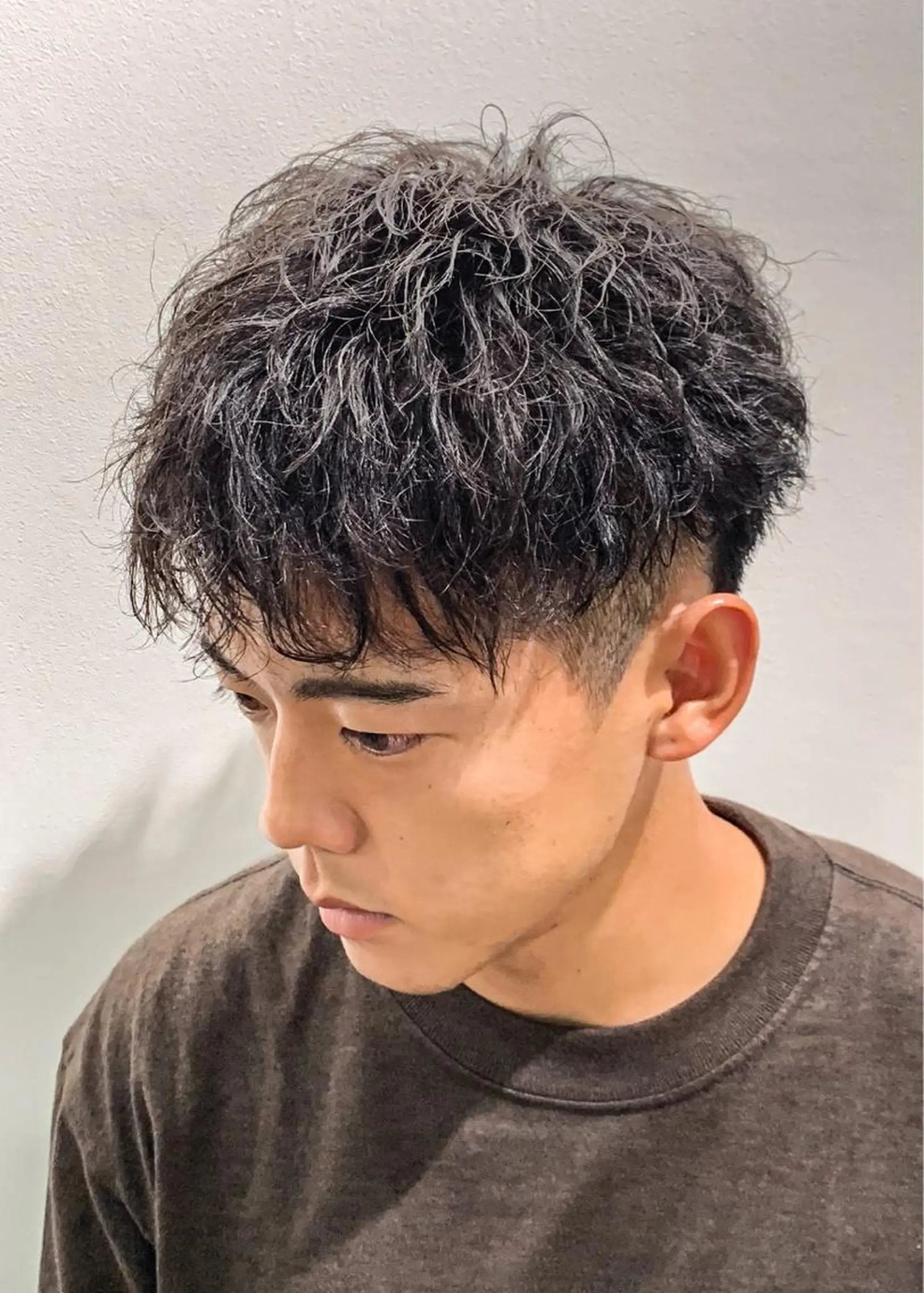 ショート パーマ メンズ 津田 祐岐のヘアスタイル