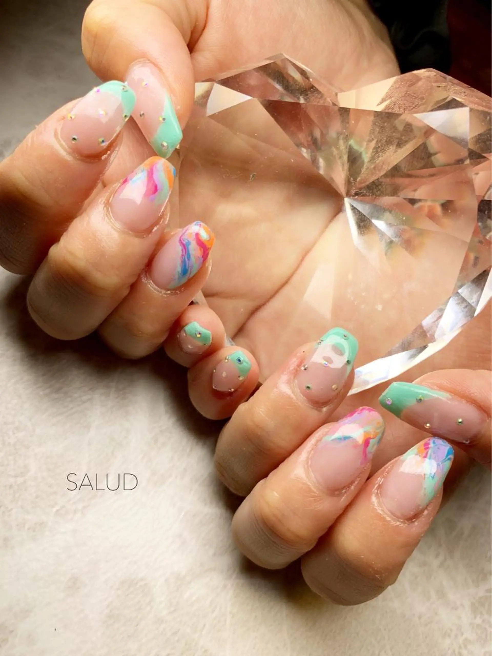 ネイル ハンドネイル Nail Salon SALUDのネイルデザイン
