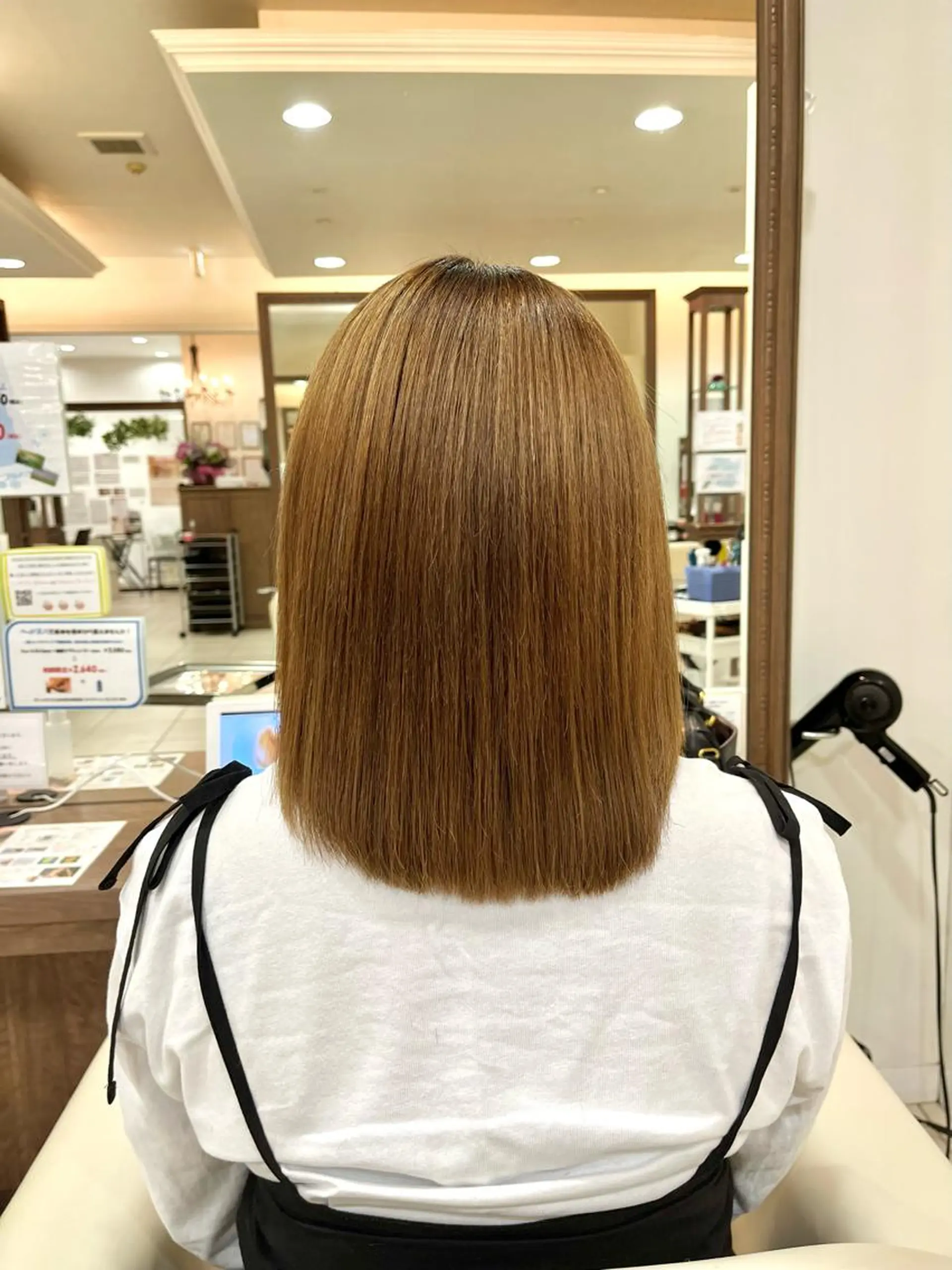 ミディアム 髪質改善 縮毛矯正 カット 縮毛矯正 トリートメント 《大人気髪質改善》 プログレス国分寺店のヘアスタイル