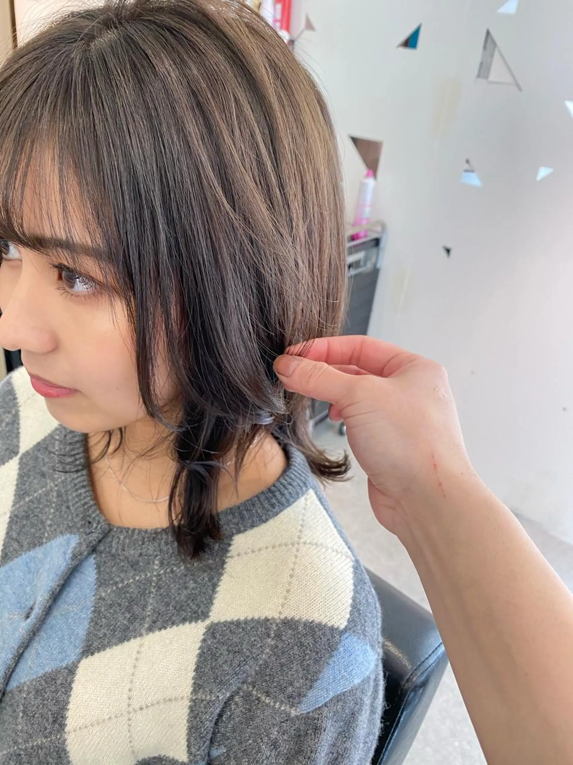 ロング カラー ヘアアレンジ Rely 美空のヘアスタイル