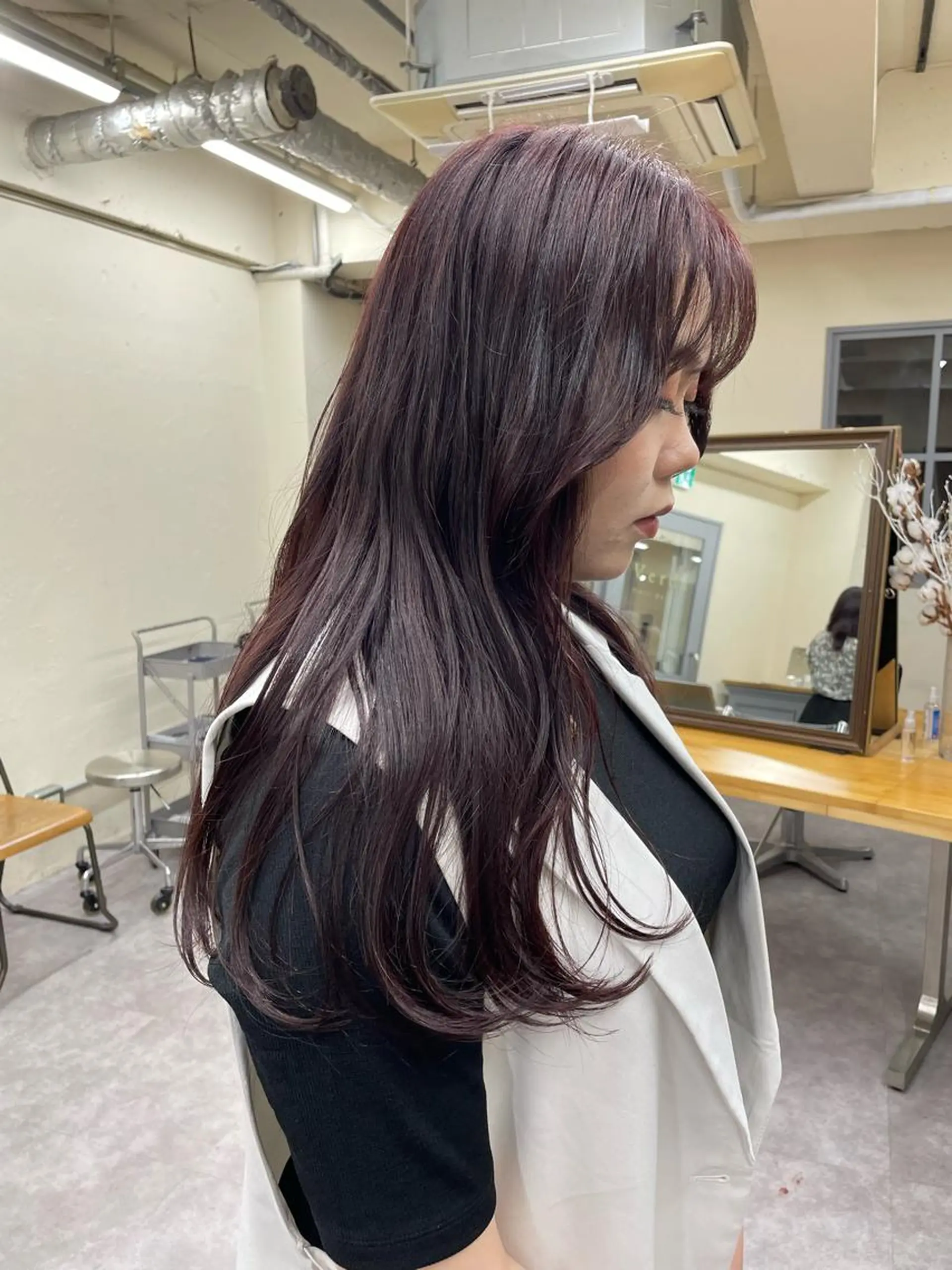 セミロング カラー ショートカットモデル 🧃Shionのヘアスタイル